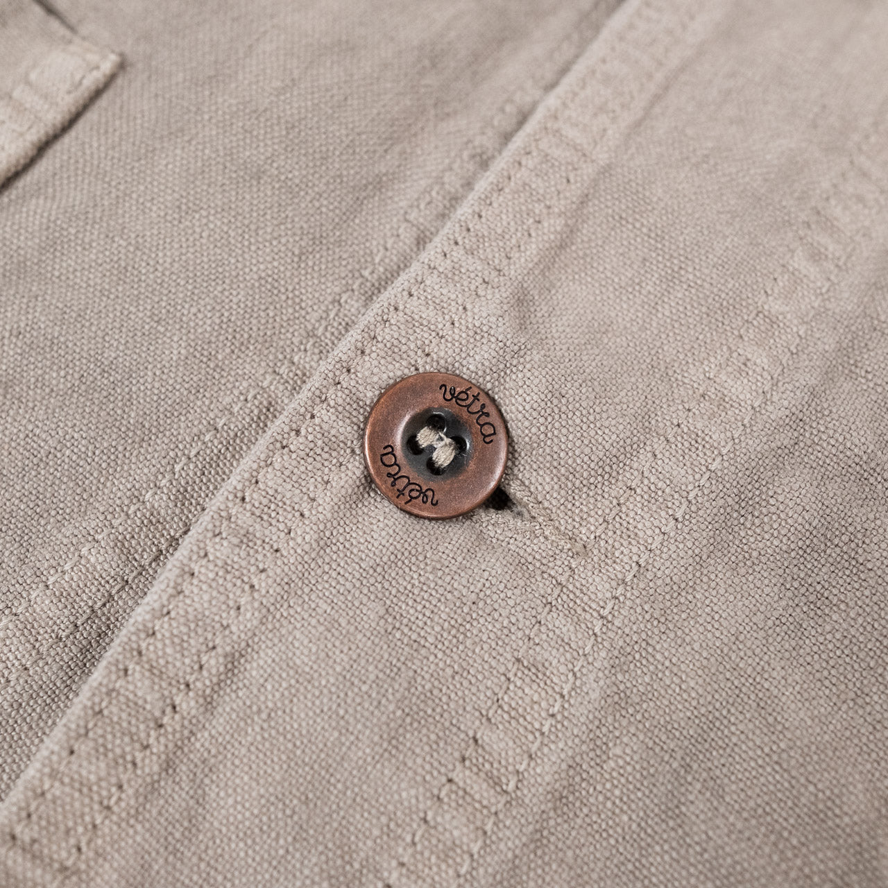 Heavy Linen Weaved Jacket Rigging