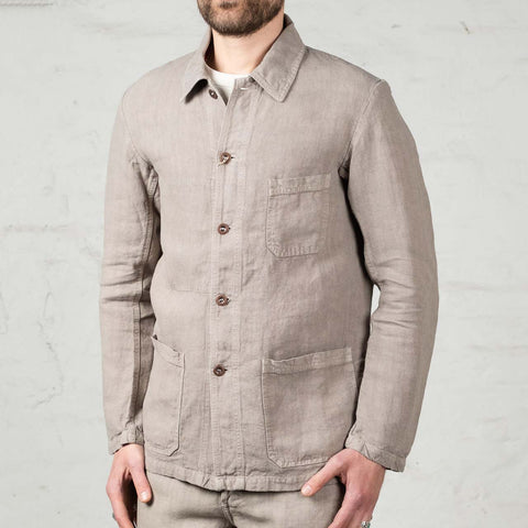 Heavy Linen Weaved Jacket Rigging