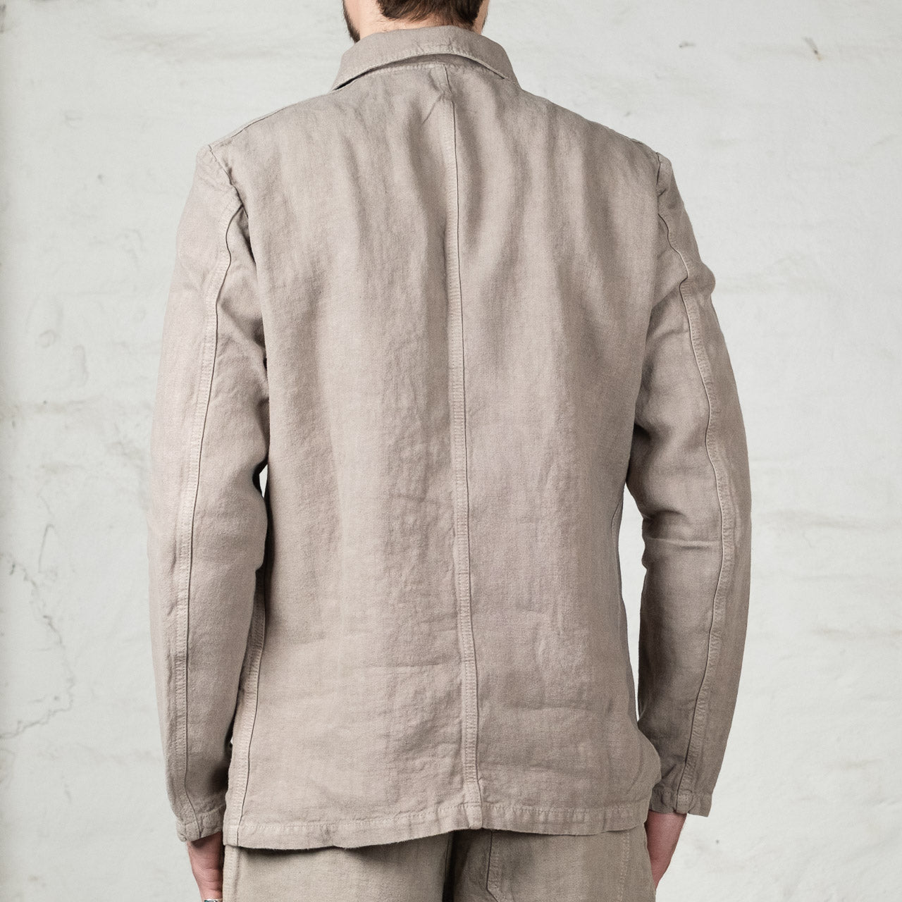 Heavy Linen Weaved Jacket Rigging