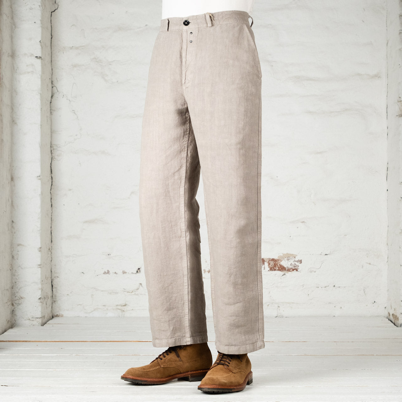 Heavy Linen Weaved Pants Rigging