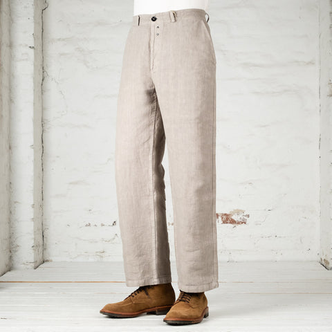Heavy Linen Weaved Pants Rigging