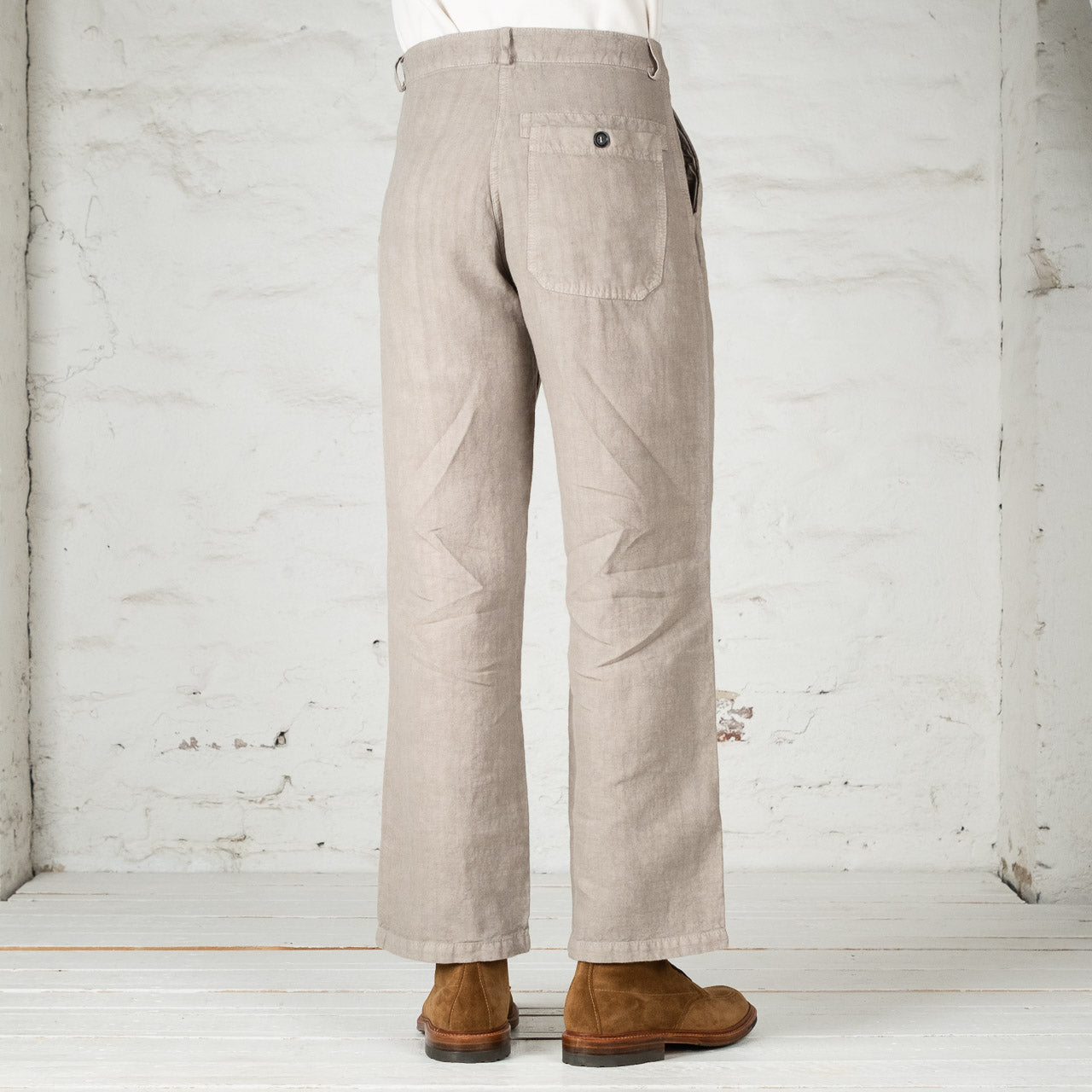Heavy Linen Weaved Pants Rigging