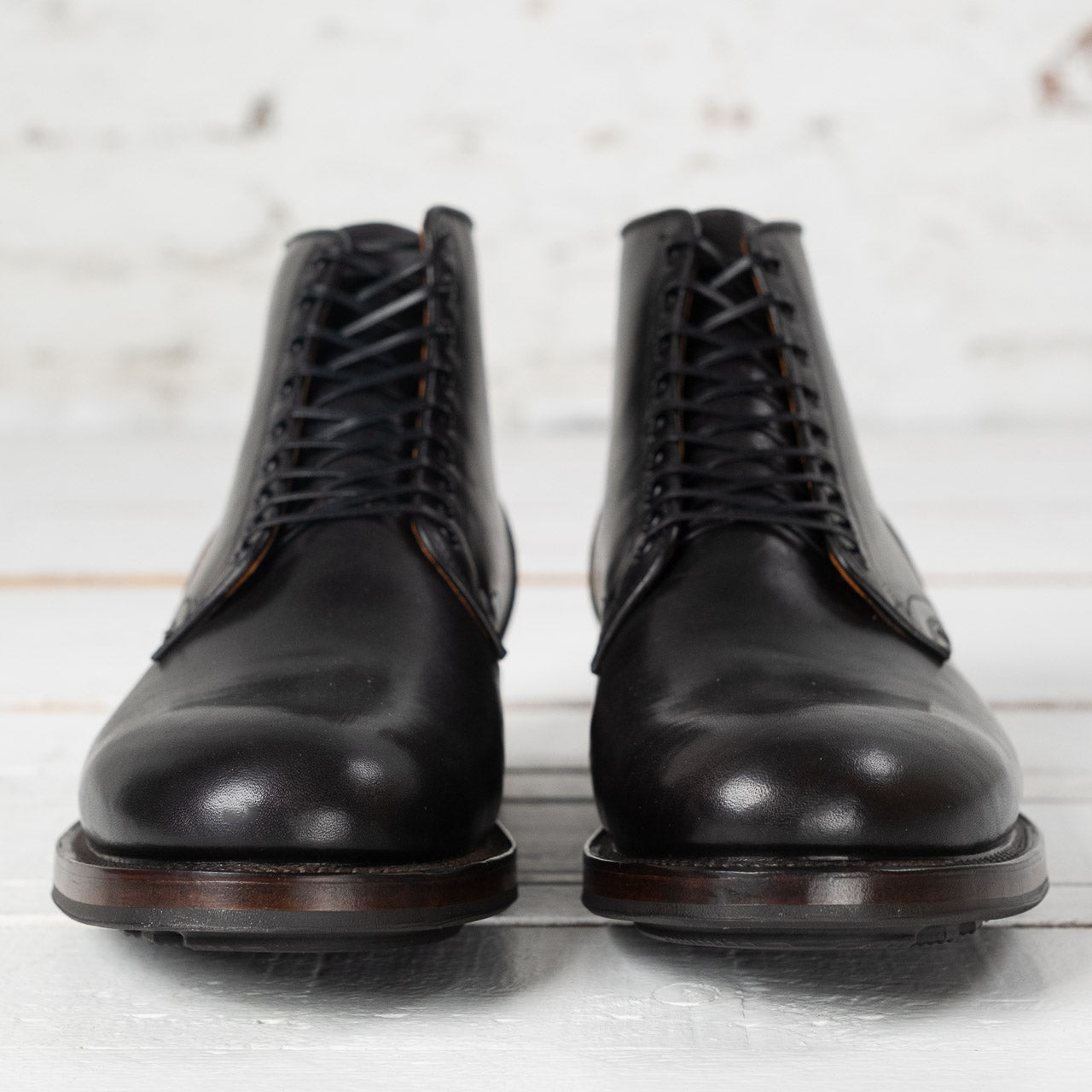 Service Boot 1035 Vachetta Lucide Horsebutt Black