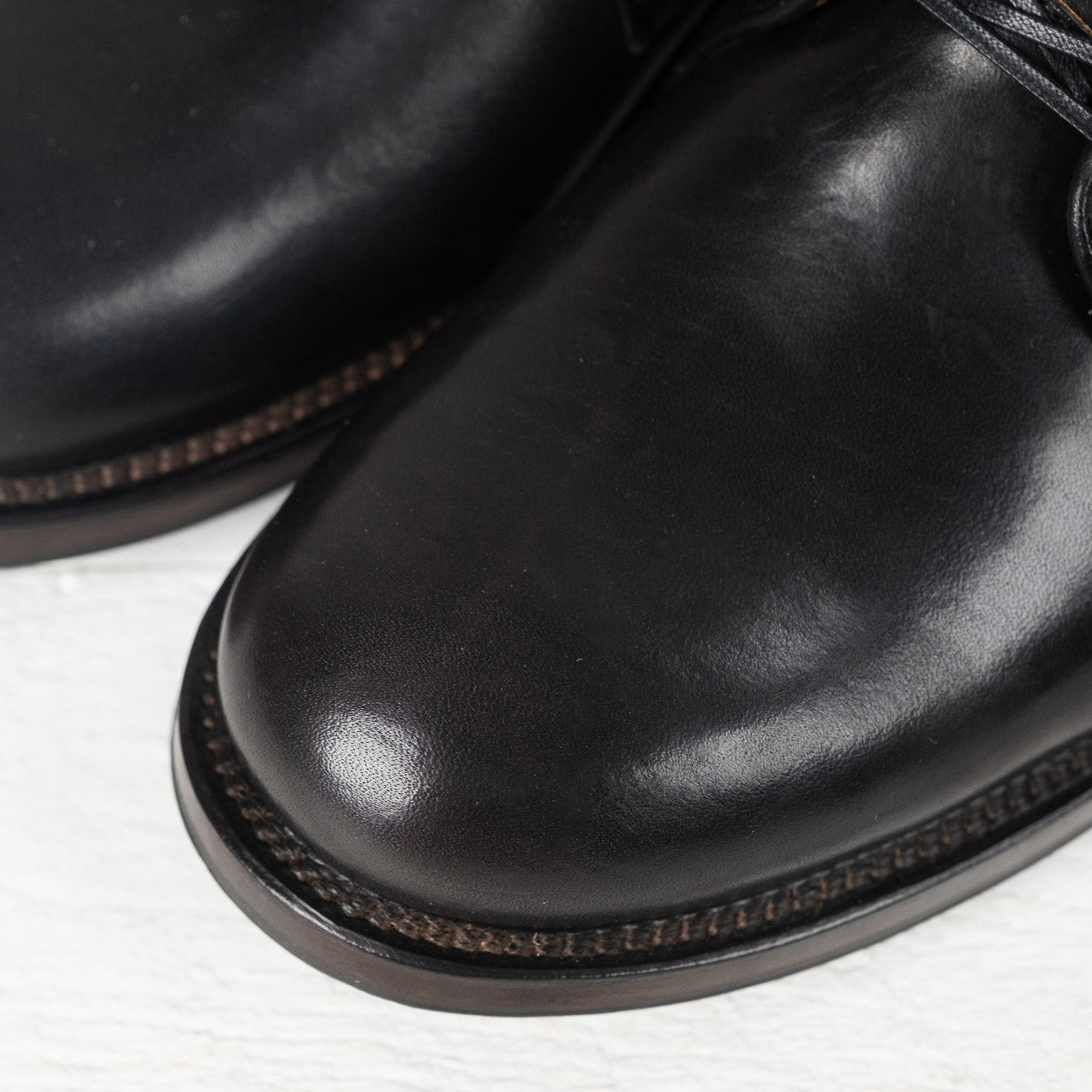 Service Boot 1035 Vachetta Lucide Horsebutt Black