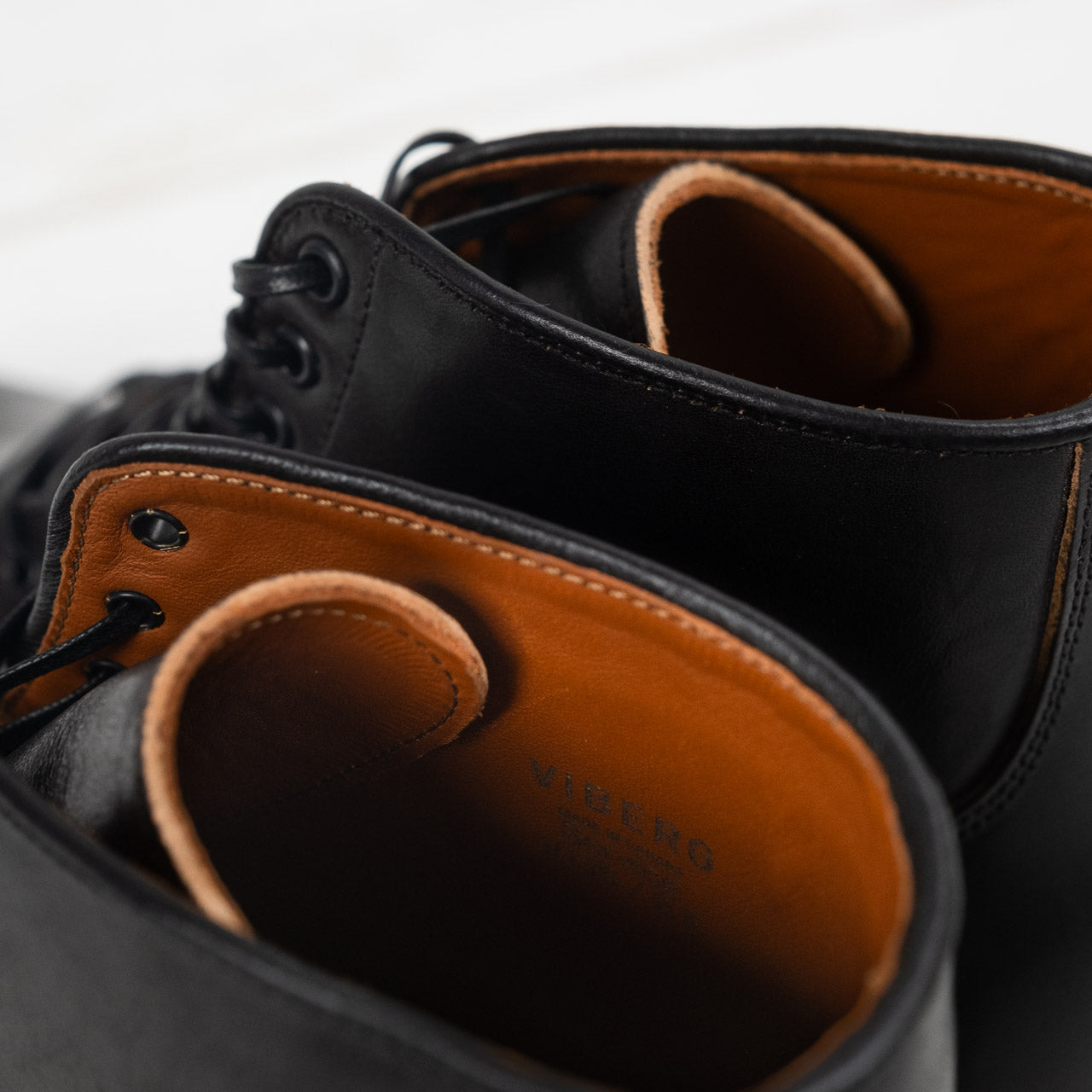 Service Boot 1035 Vachetta Lucide Horsebutt Black