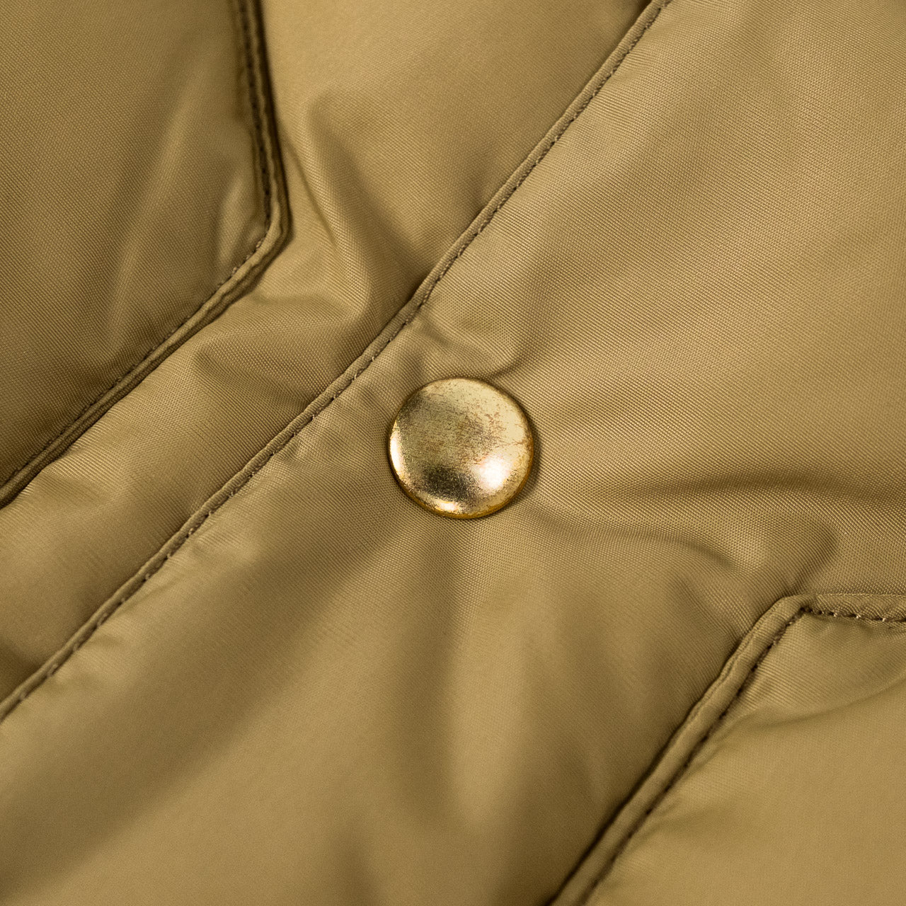 Rocky Mountain x Warehouse Nylon Down Vest Camel