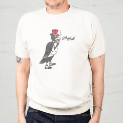 Short Sleeve Sweatshirt Crow's Nest Cream