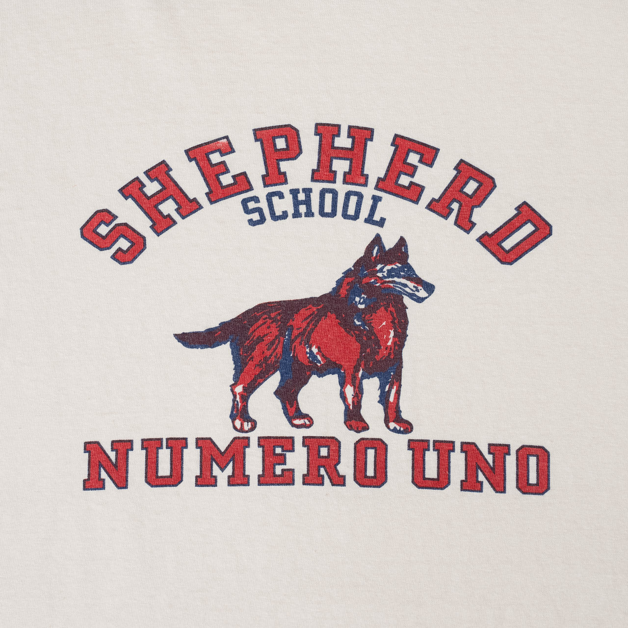 Second Hand Series Shepherd T-Shirt Cream