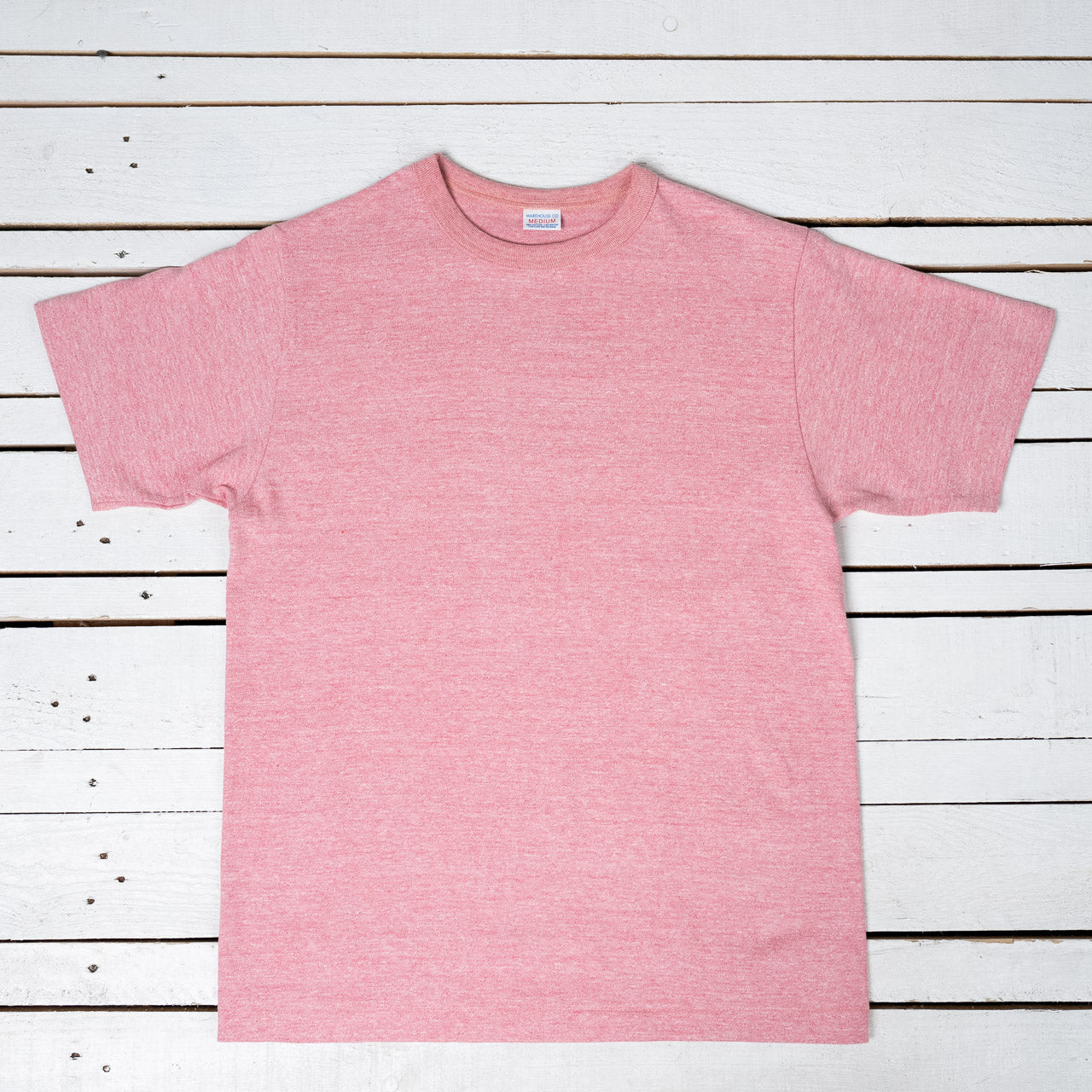 88/12 Crew Neck T-Shirt Green Mottled