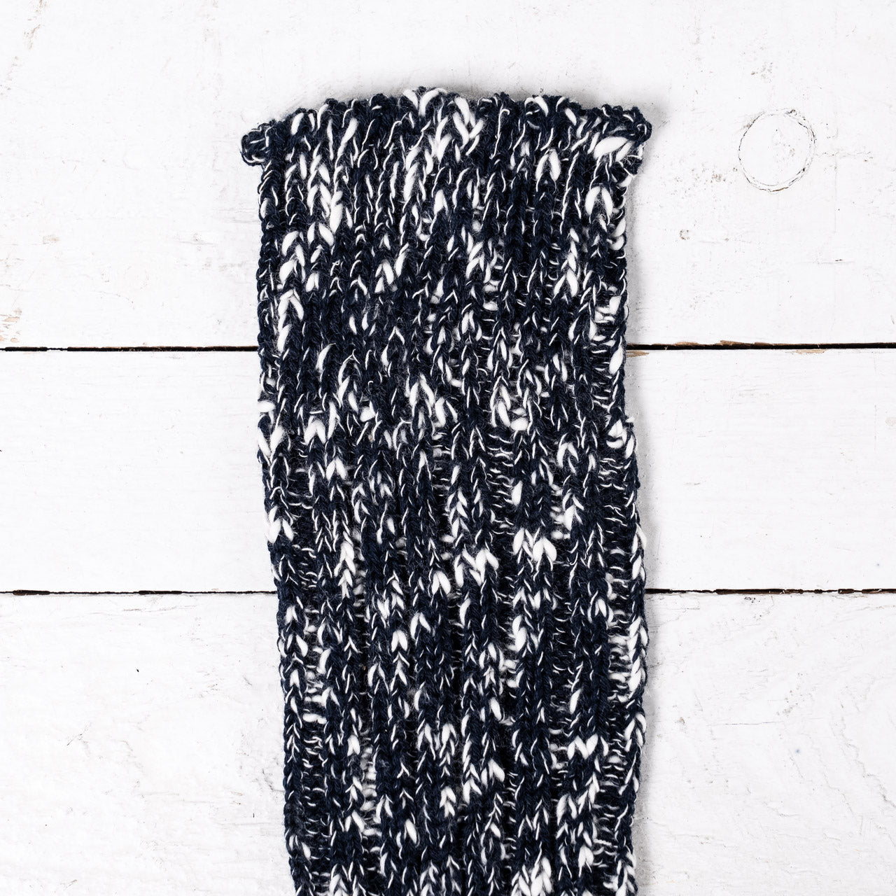 Slub Rib Zokki Socks Navy