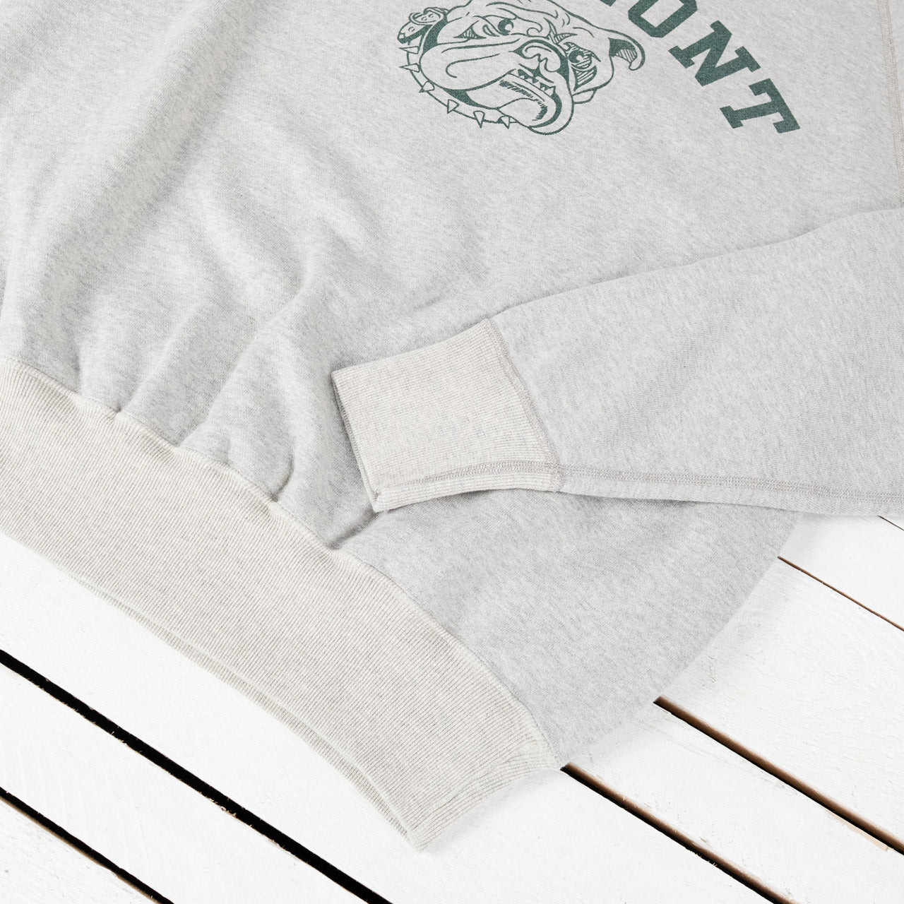 Lot 461 Crew Sweatshirt Fremont Grau Meliert