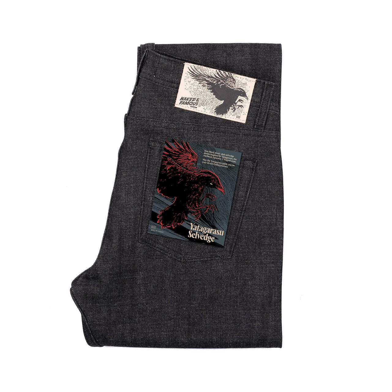 Weird Guy Yatagarasu Black Selvedge