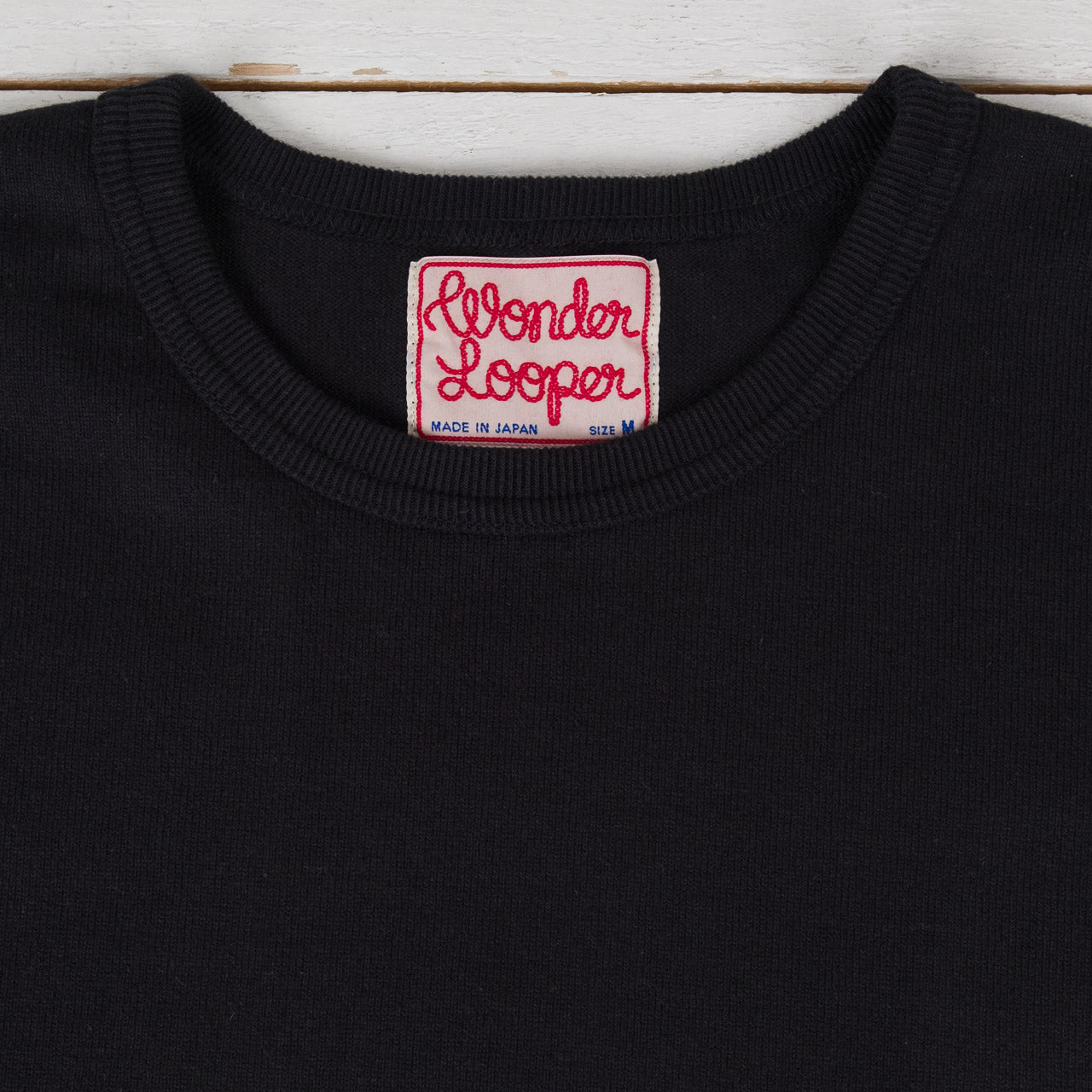 Double Heavyweight Long Sleeve T-Shirt Schwarz