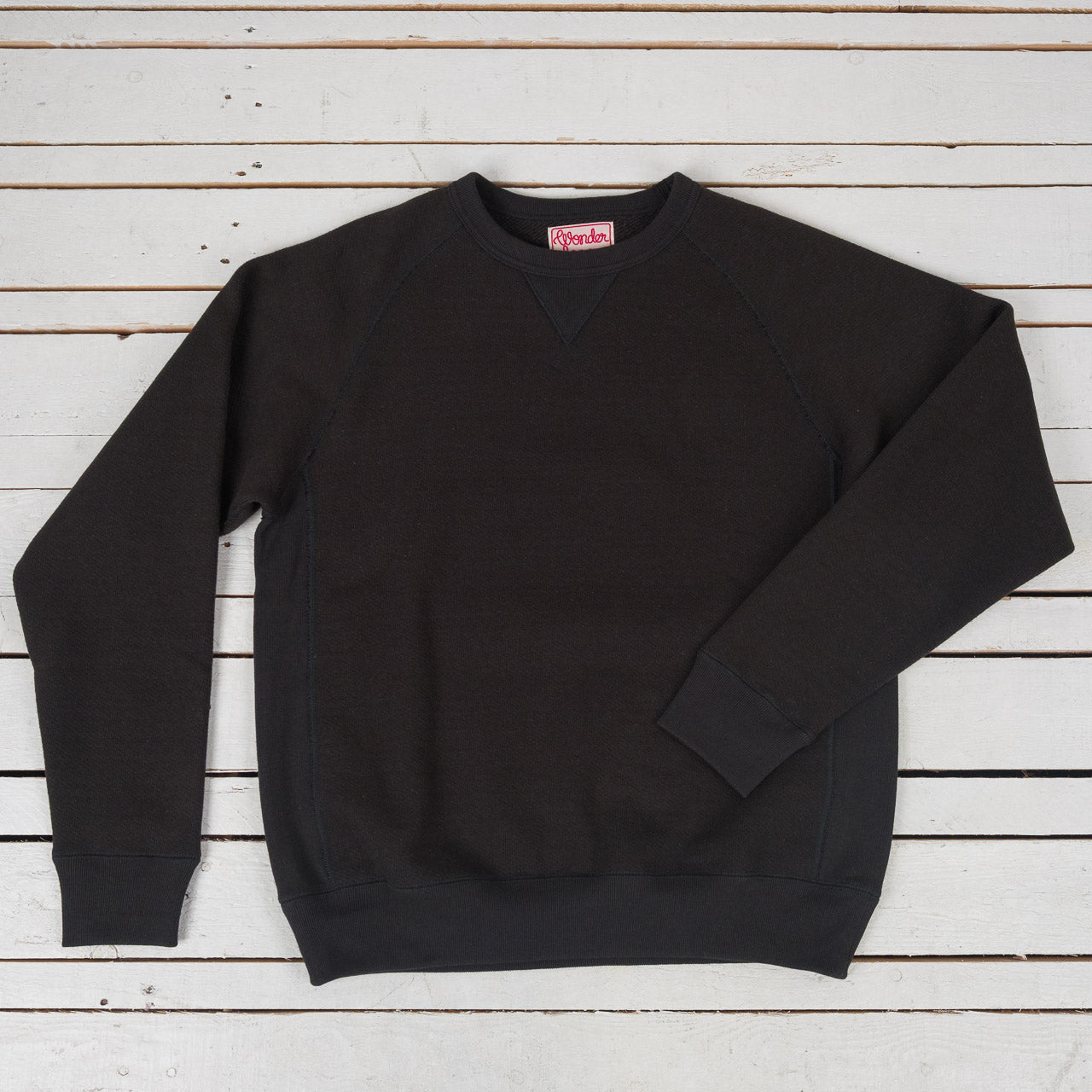Double Heavyweight Pullover Crewneck Sumi Black