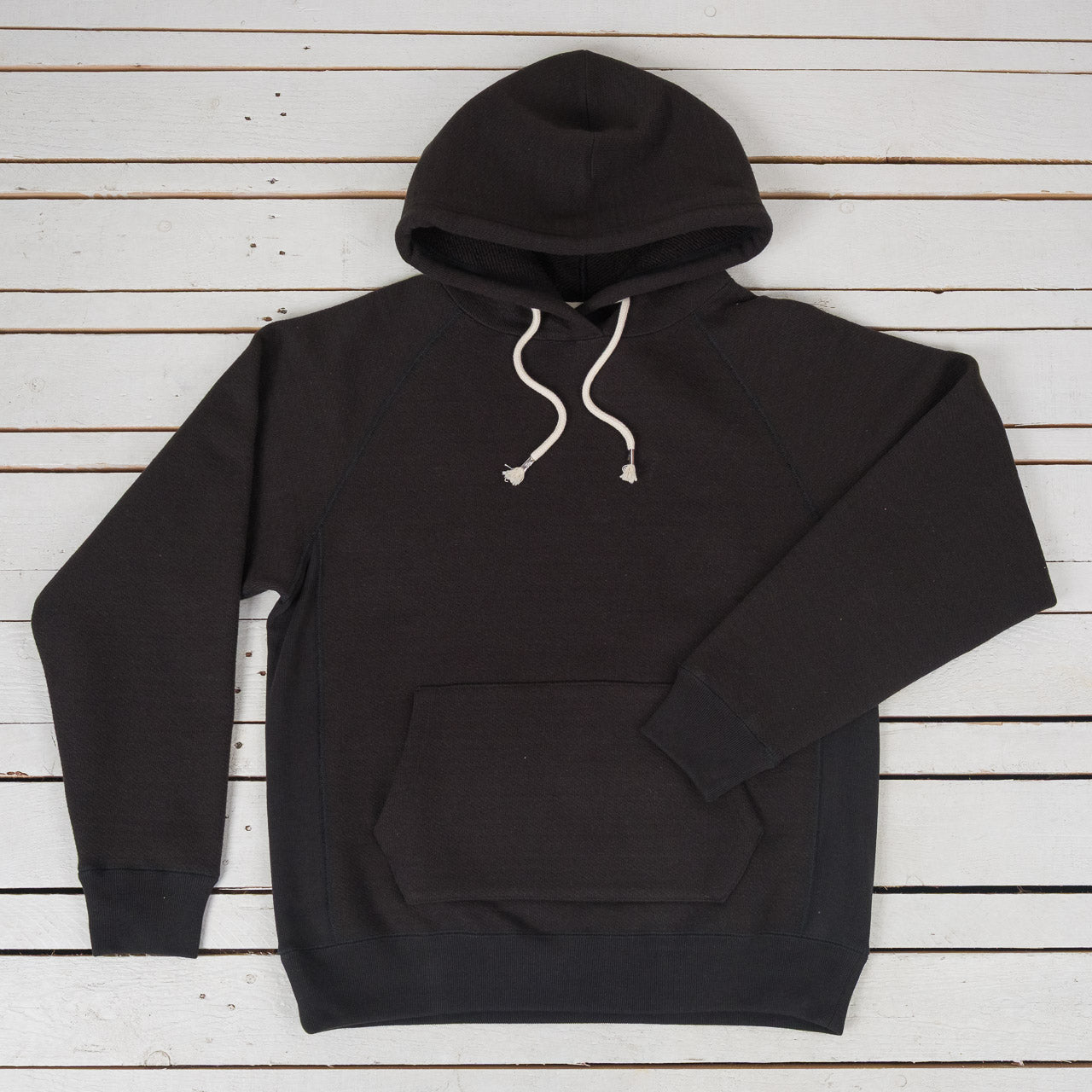 Double Heavyweight Pullover Hoodie Schwarz