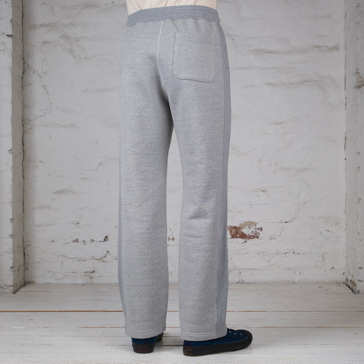 Sweatpants Double Heavyweight Gray Melange