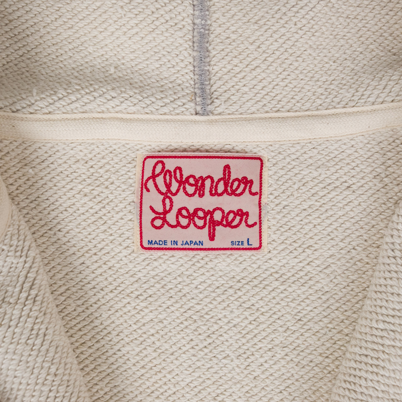 Double Heavyweight Zip Hoodie Heather Gray