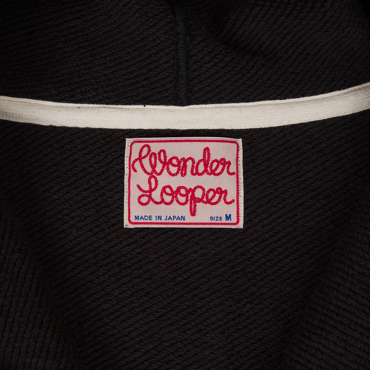 Double Heavyweight Zip Hoodie Sumi Black