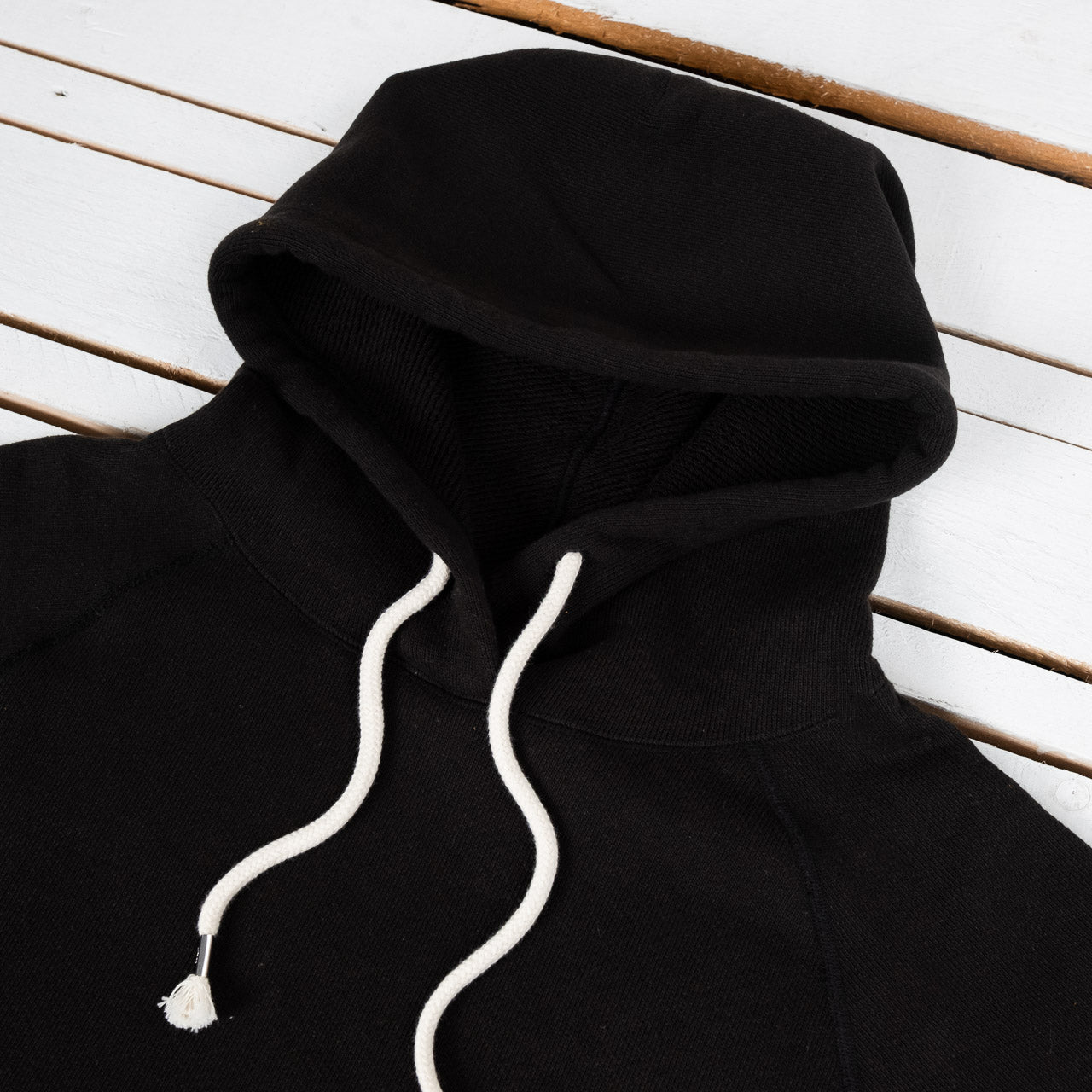 Double Heavyweight Pullover Hoodie Black