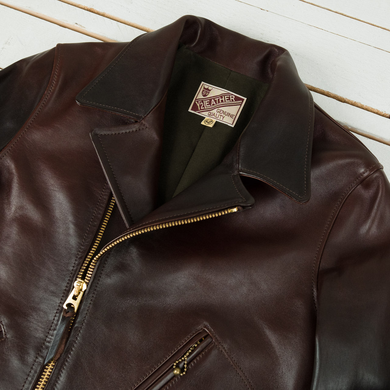 【inherit】double zip riders Hand Dyed Horse Double Rider