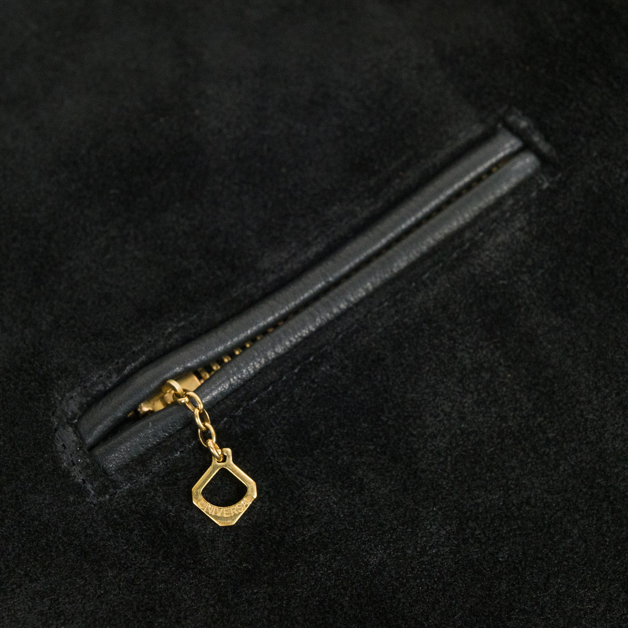 Steer Roughout Vintage Horse Light Pharaoh Jacket Black