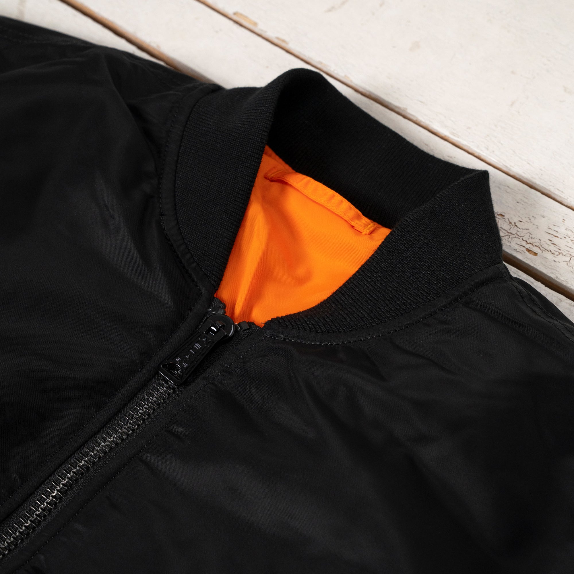 MA-1 Heritage Bomber Jacket Minimalist Edition Black/Black