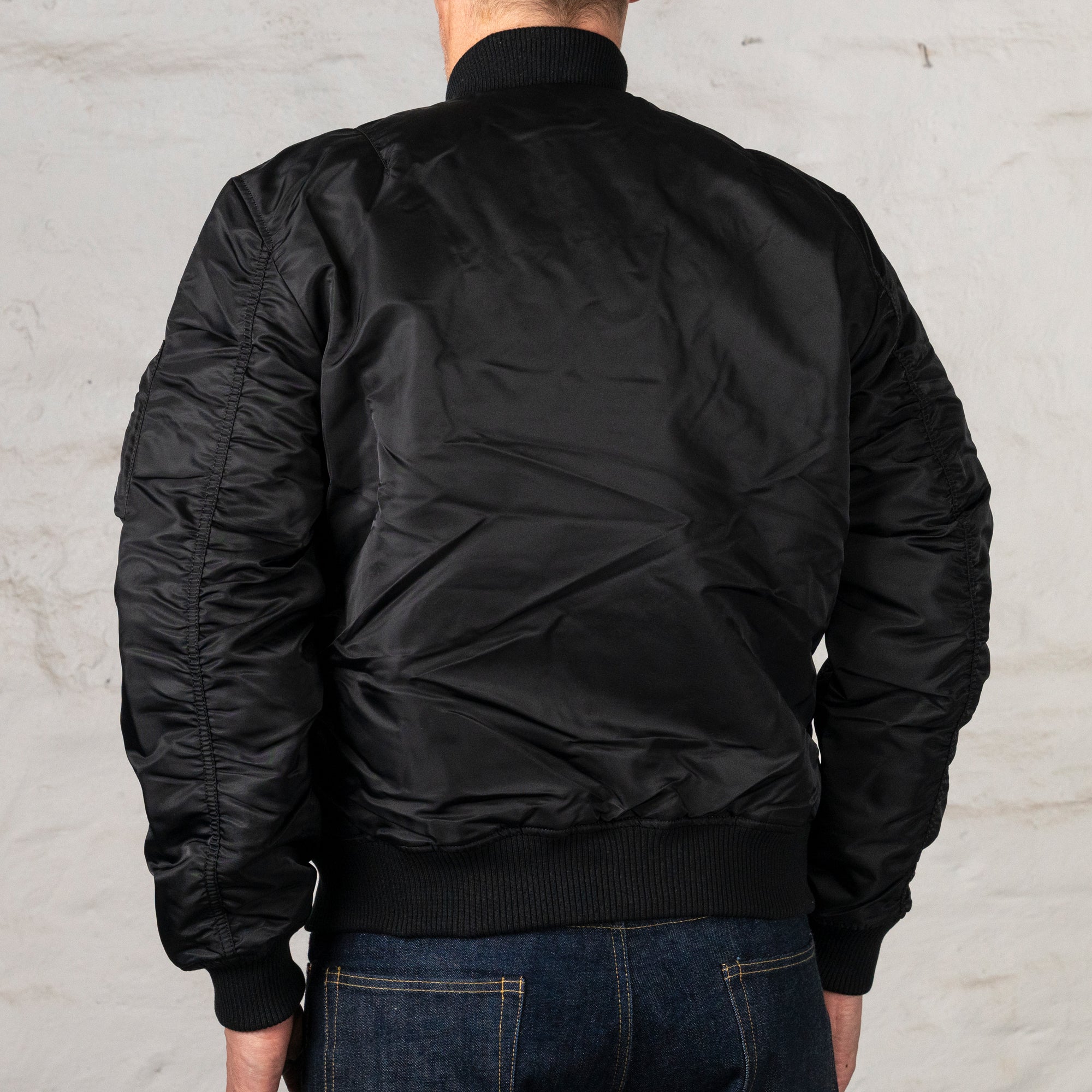 MA-1 Heritage Bomber Jacket Minimalist Edition Black/Black