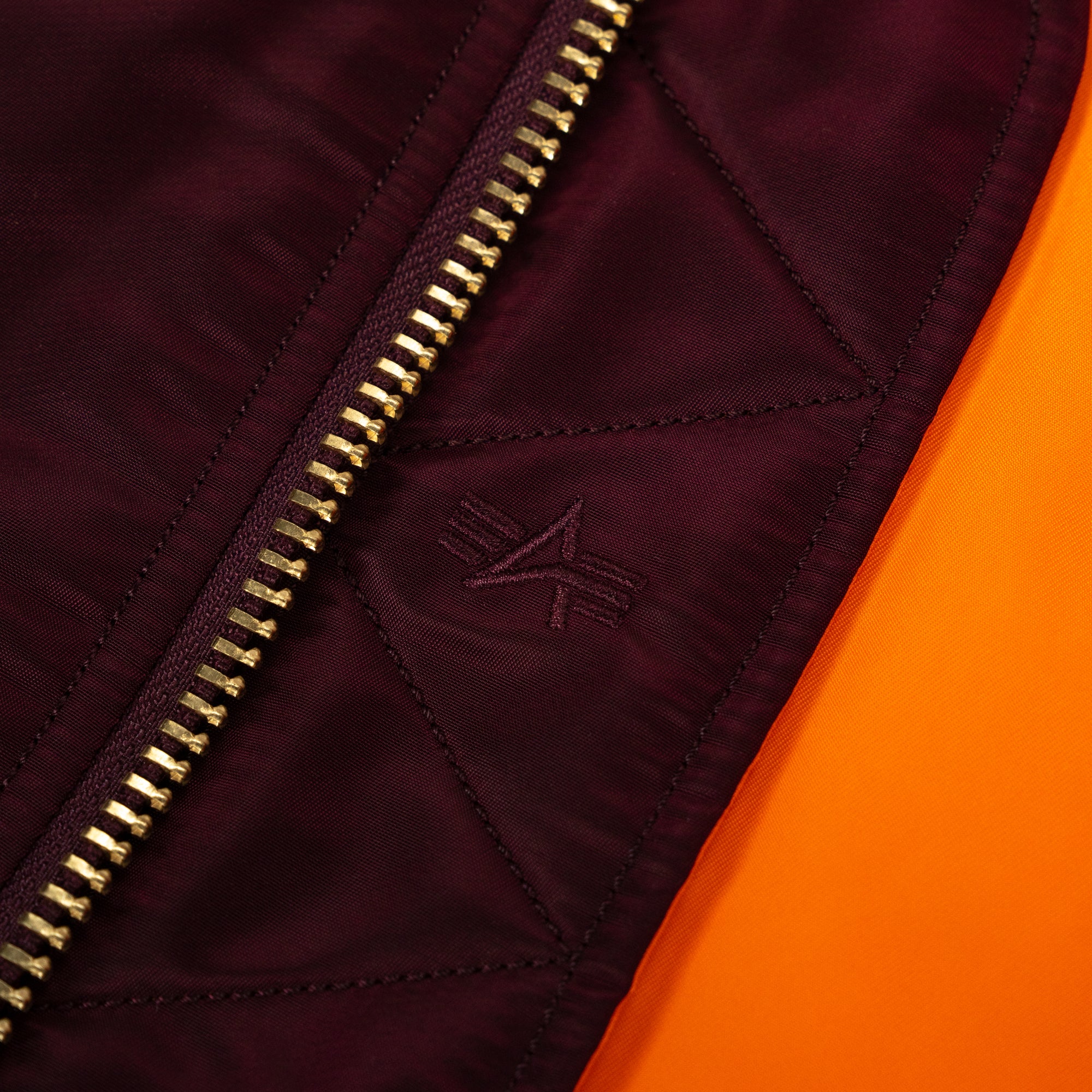 MA-1 Heritage Bomber Jacket Minimalist Edition Dark Cherry