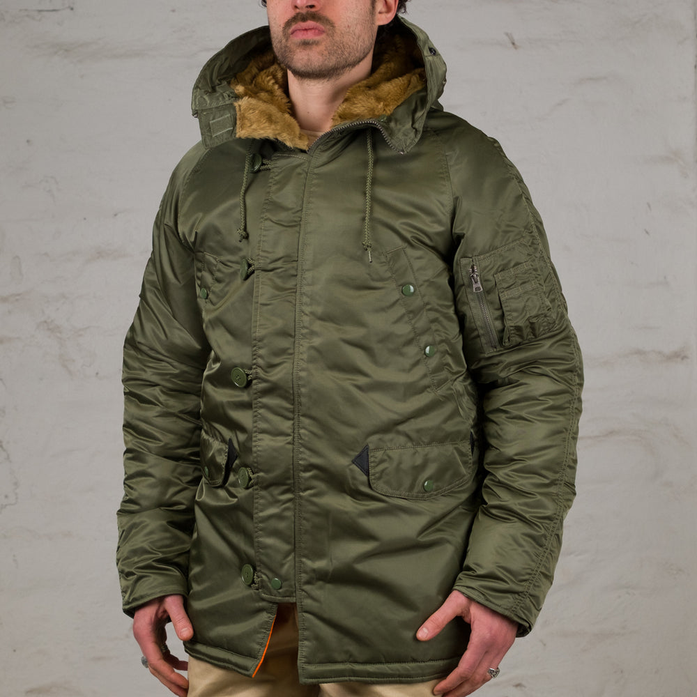 N-3B VF 59 Jacket Minimalist Edition Oliv