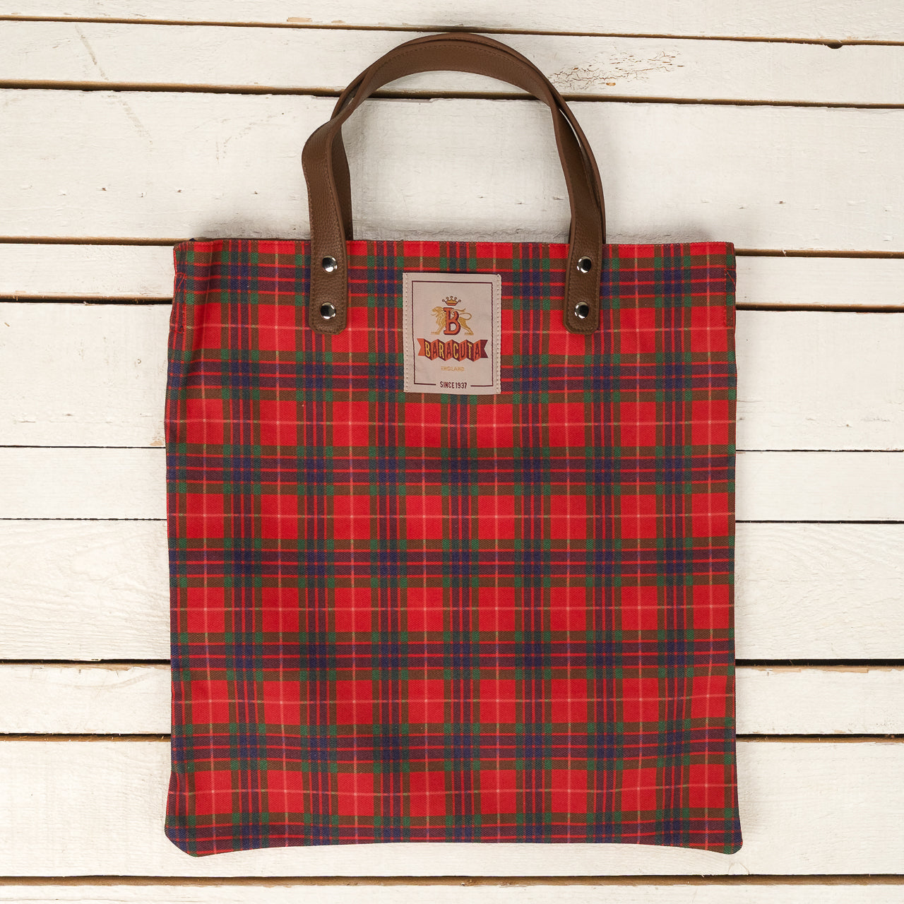 Tote Bag Red Fraser Tartan