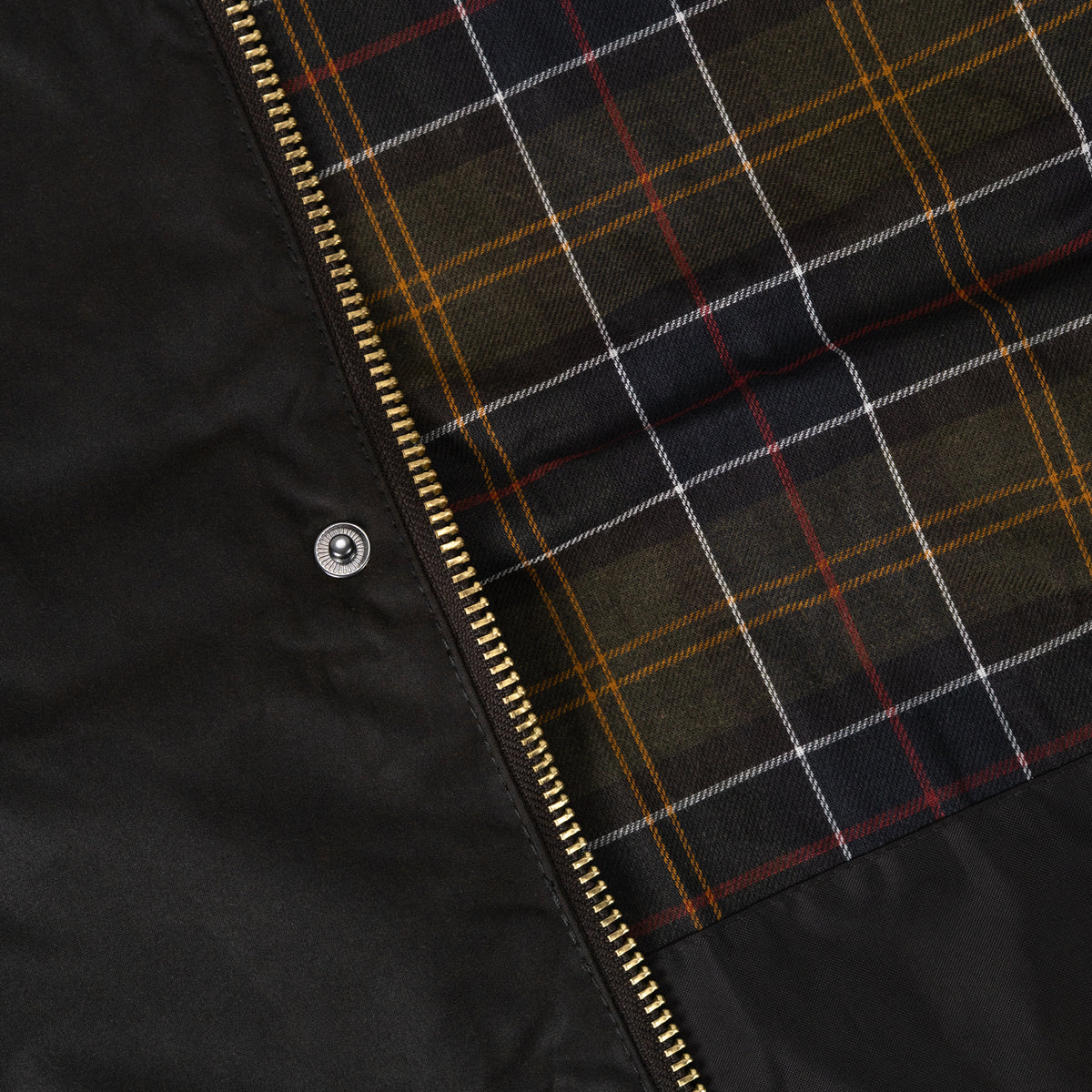 Oversized Bedale Wax Patchwork Tartan