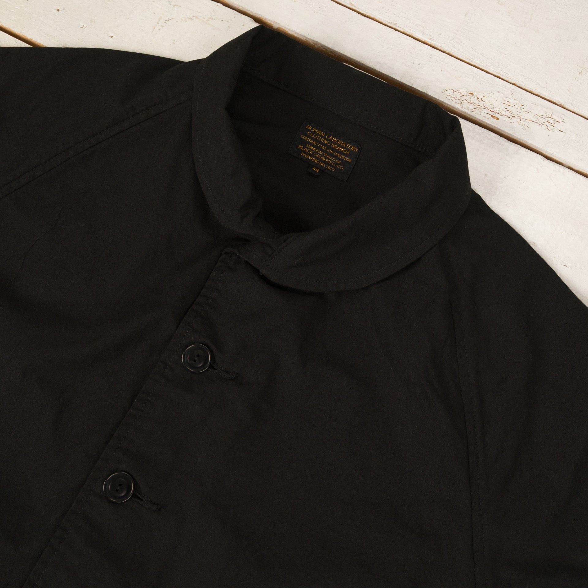 Military Ripstop Civilian Cossack Jacket Surprise Black