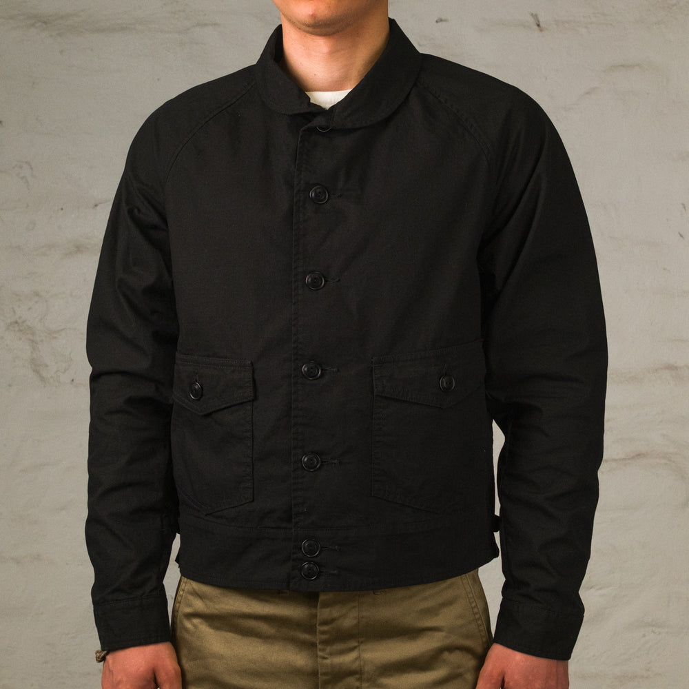 Military Ripstop Civilian Cossack Jacket Surprise Black