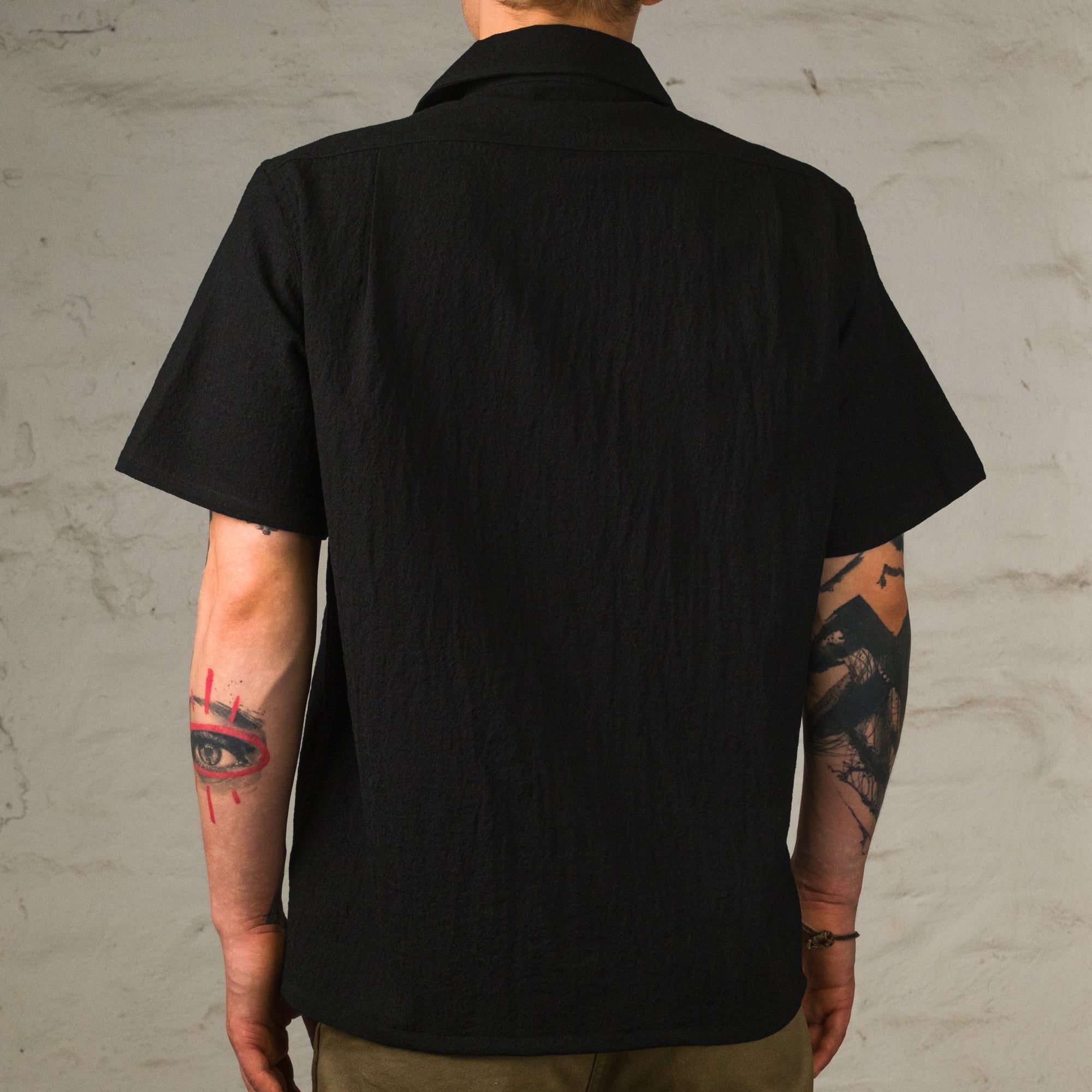 Albatross Habana Shirt Midnight Black