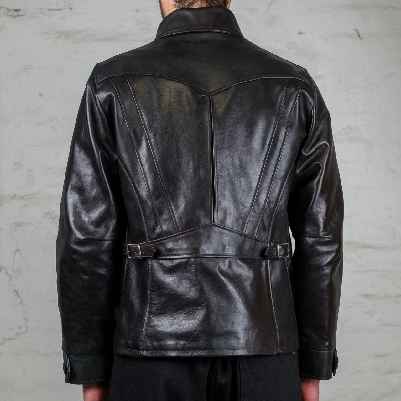 1930s Howard Jacket Horsehide Silky Black