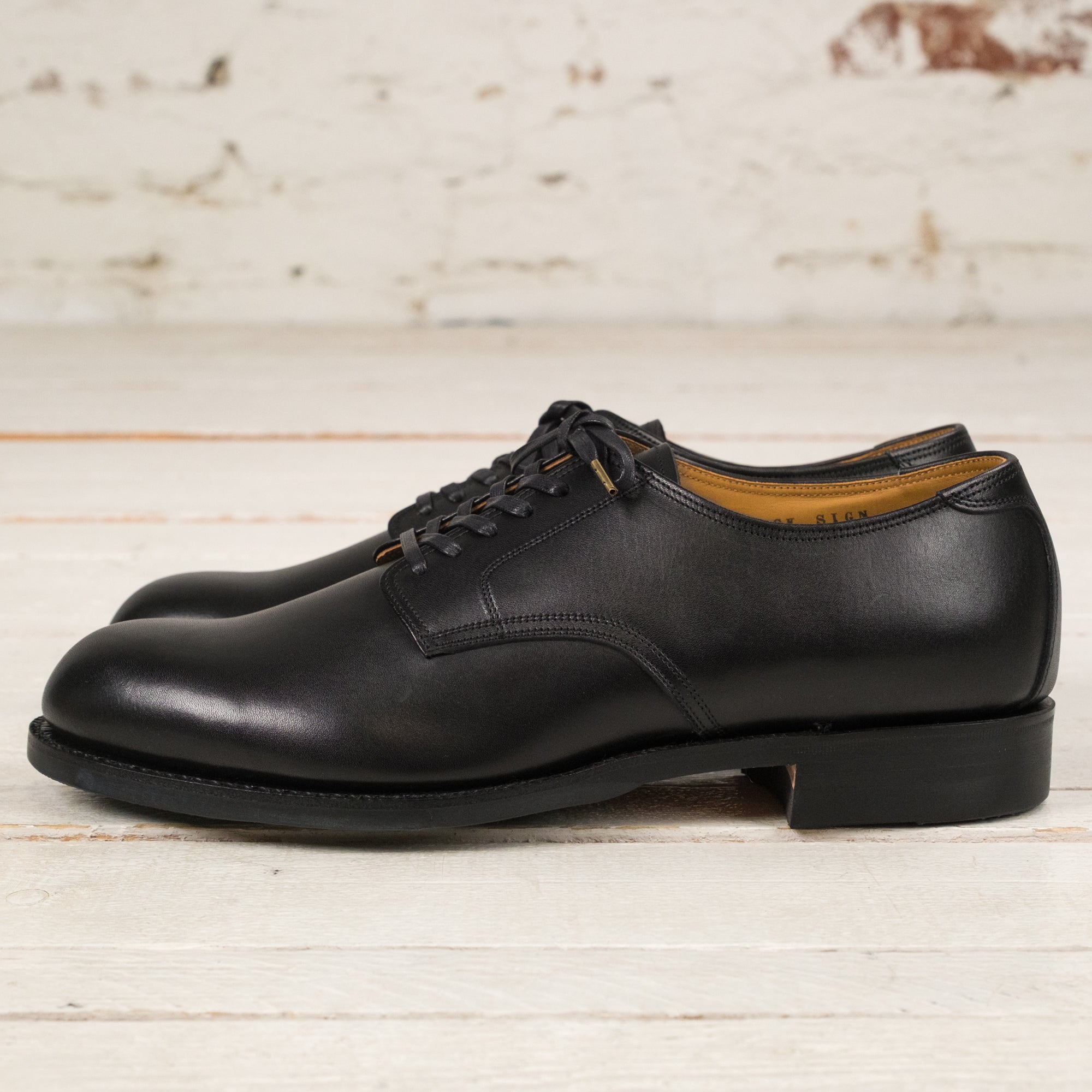Navy Last Dress Oxford Shoes Black