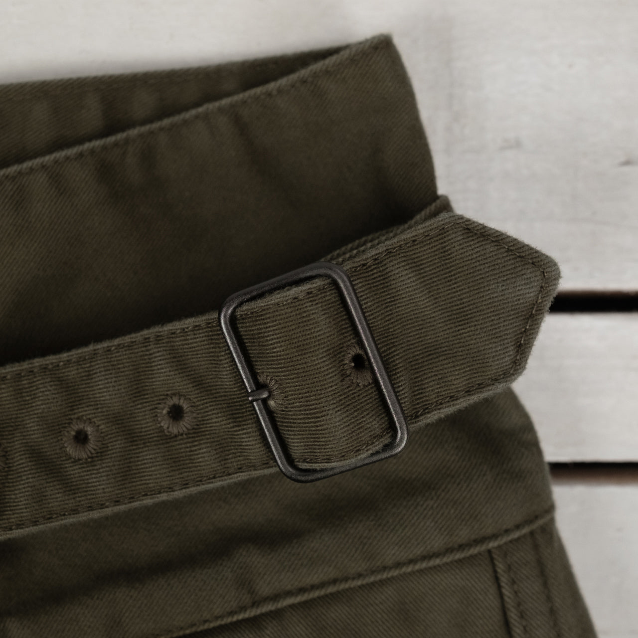 High Density Chino Old Clown Gurkha Pants Khaki