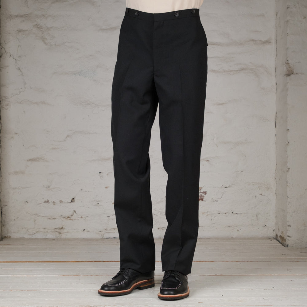 Army Serge Butler Pants Black