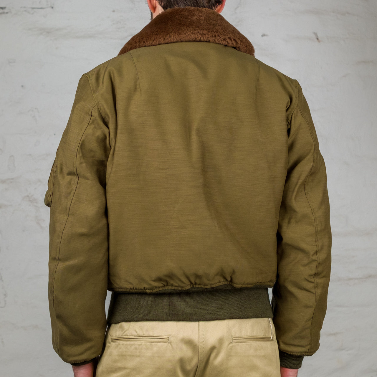 B-15B "TEST SAMPLE" AEROMEDICAL LABORATORY "RAYON COTTON VERSION" OLIVE