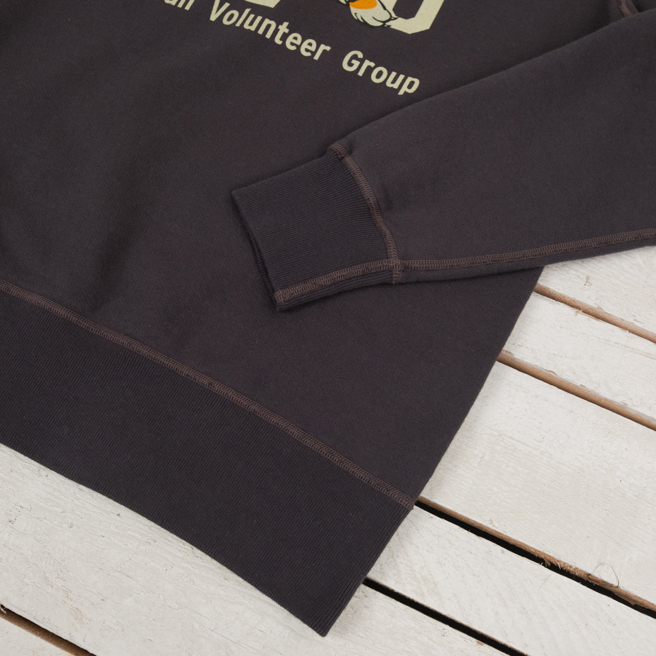 Set-In Crew Neck Sweat Shirts Flying Tigers Black