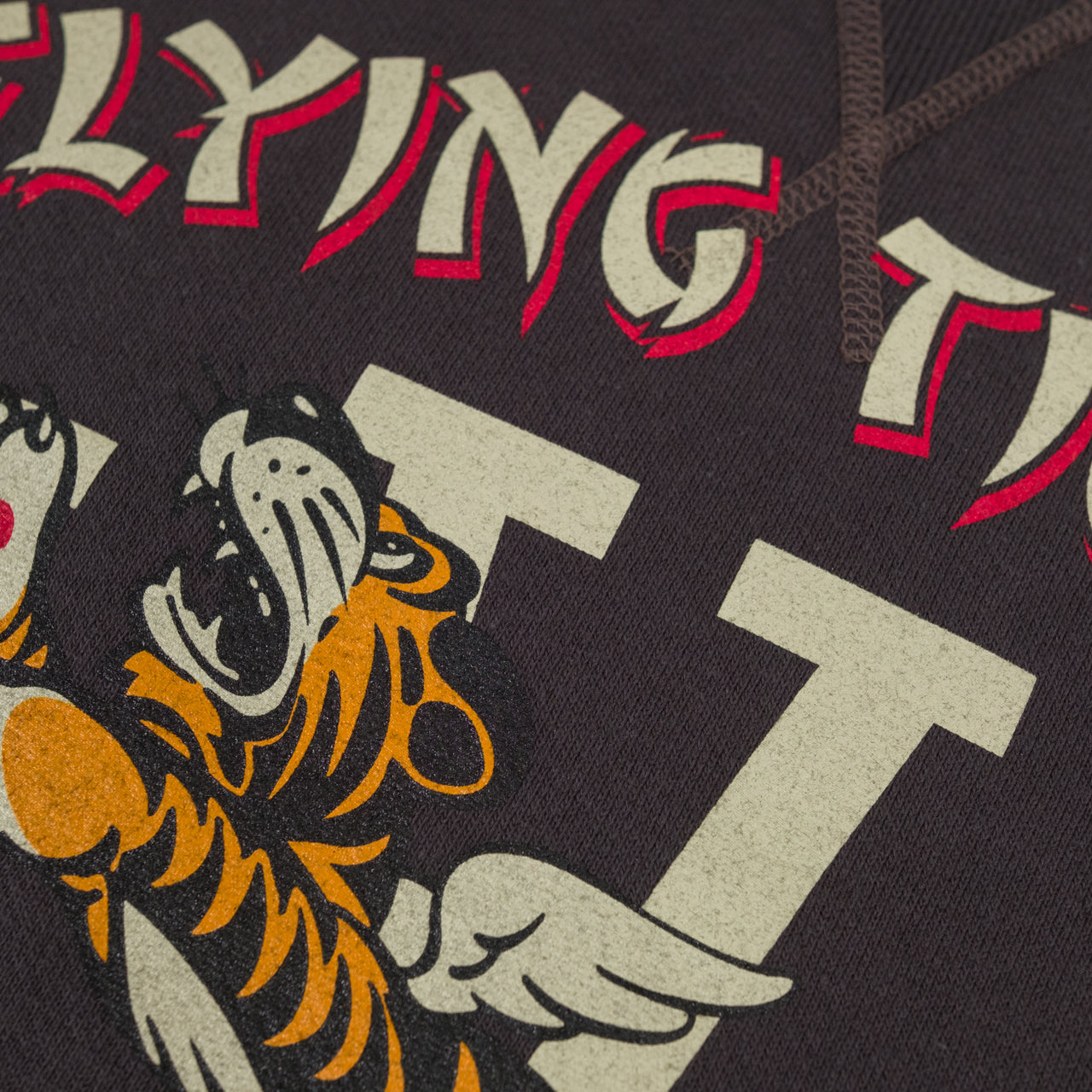 Set-In Crew Neck Sweat Shirts Flying Tigers Black