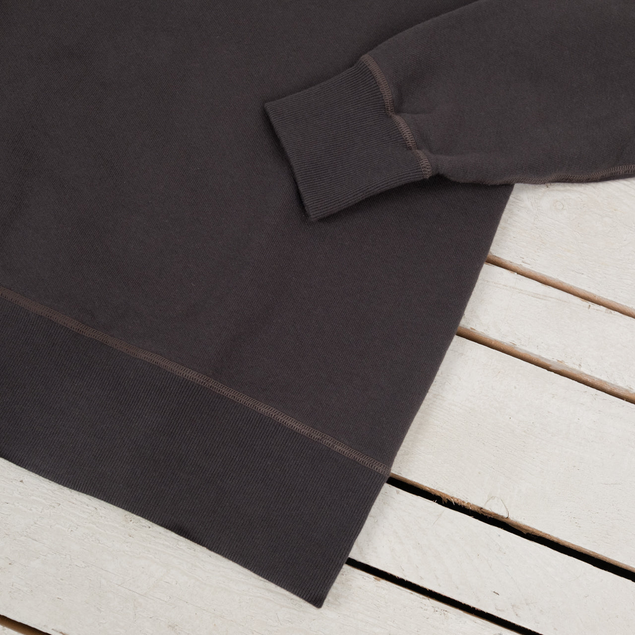 Set-In Crew Sweat Black