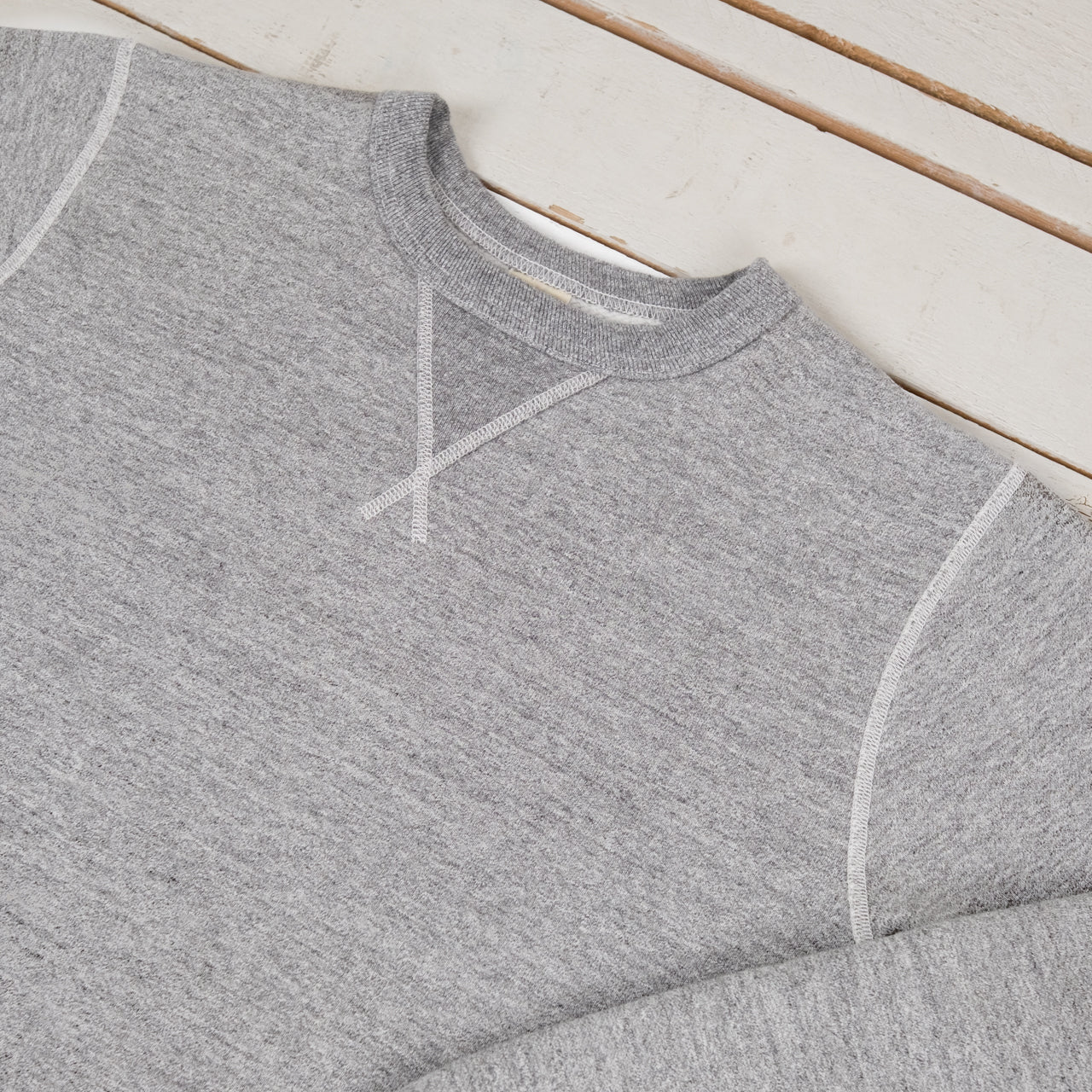 Set-In Crew Sweat Gray Heather