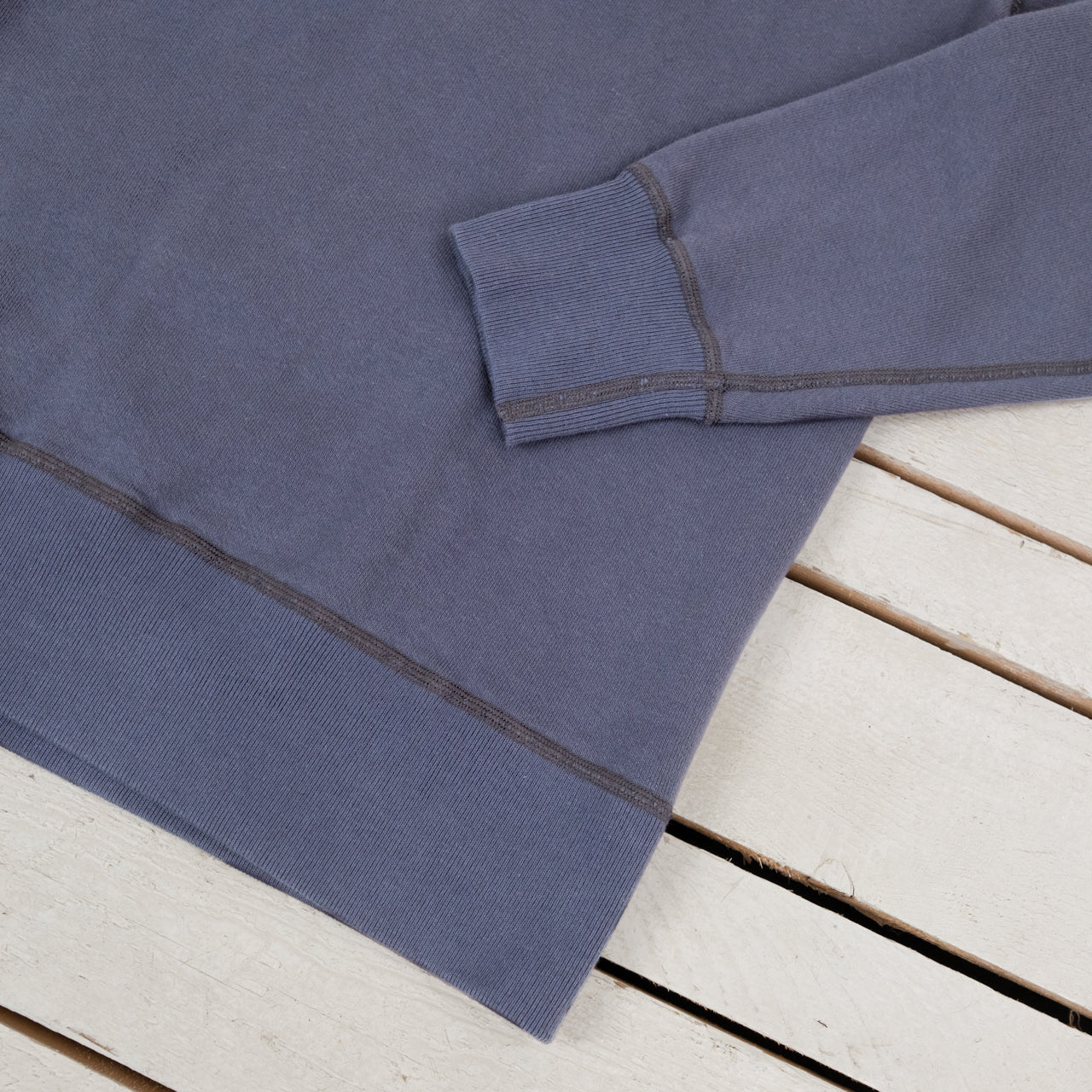 Set-In Crew Sweat Navy