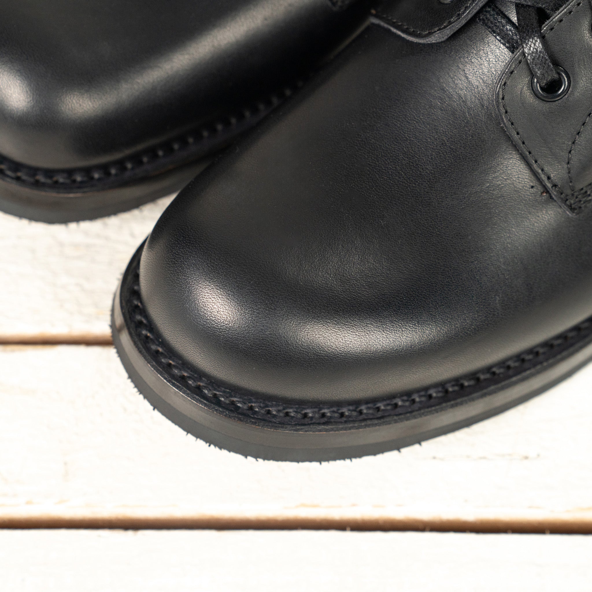 Buscemi Vacchetta Leather Schwarz