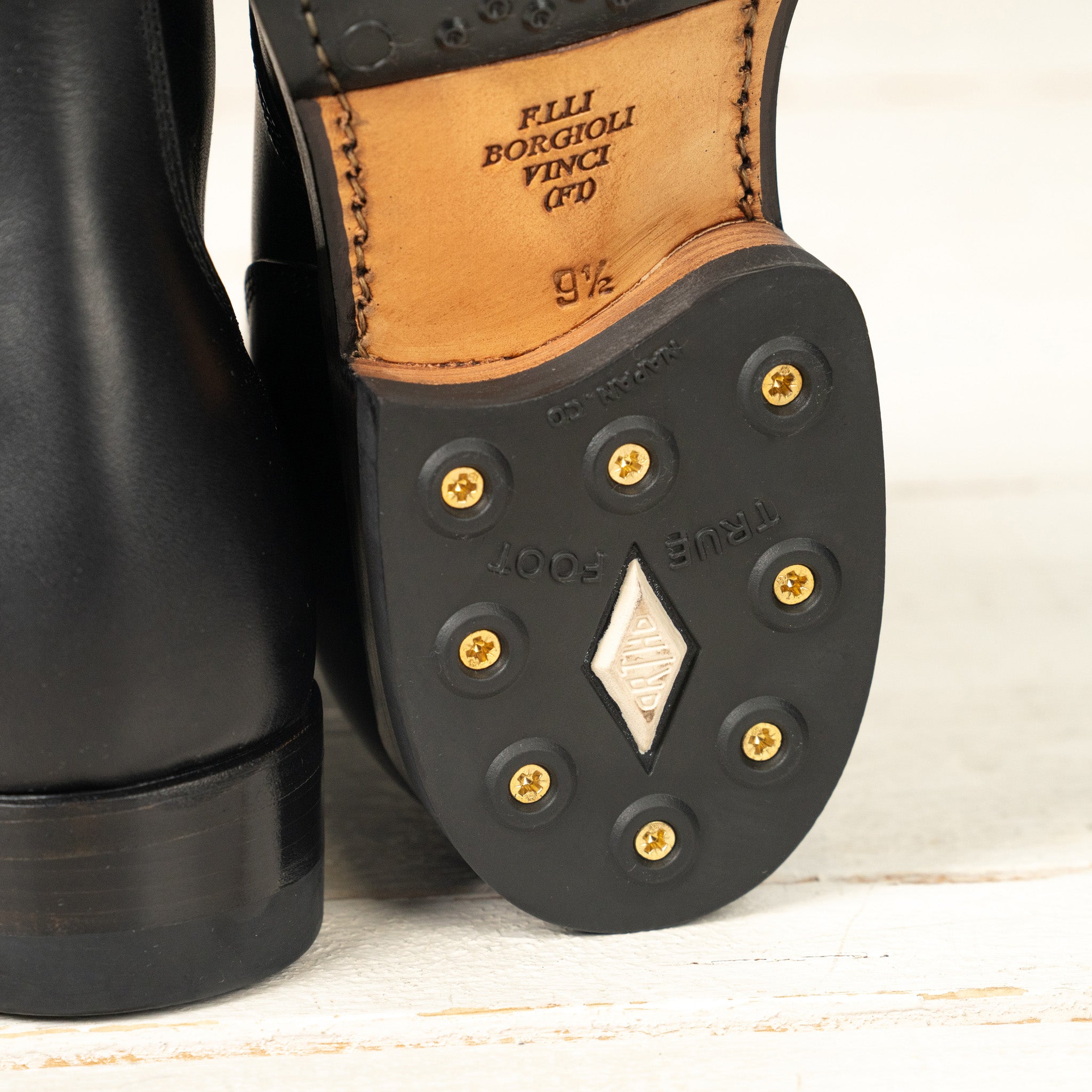 Buscemi Vacchetta Leather Schwarz