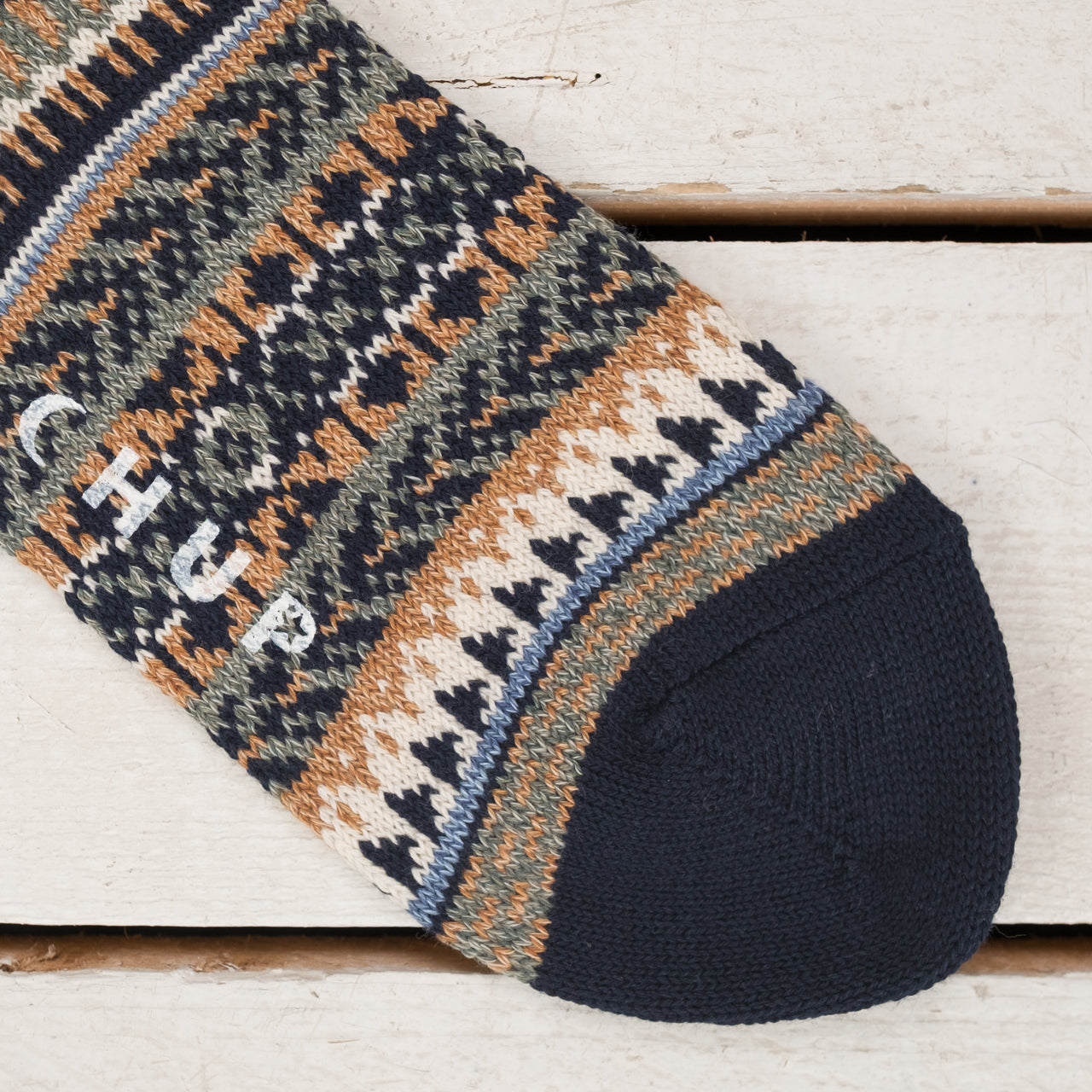 Chaussettes Montezuma Well Coton Bleu Encre