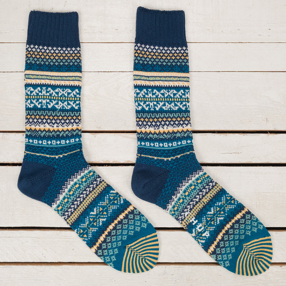 Peili Cotton Navy Socks