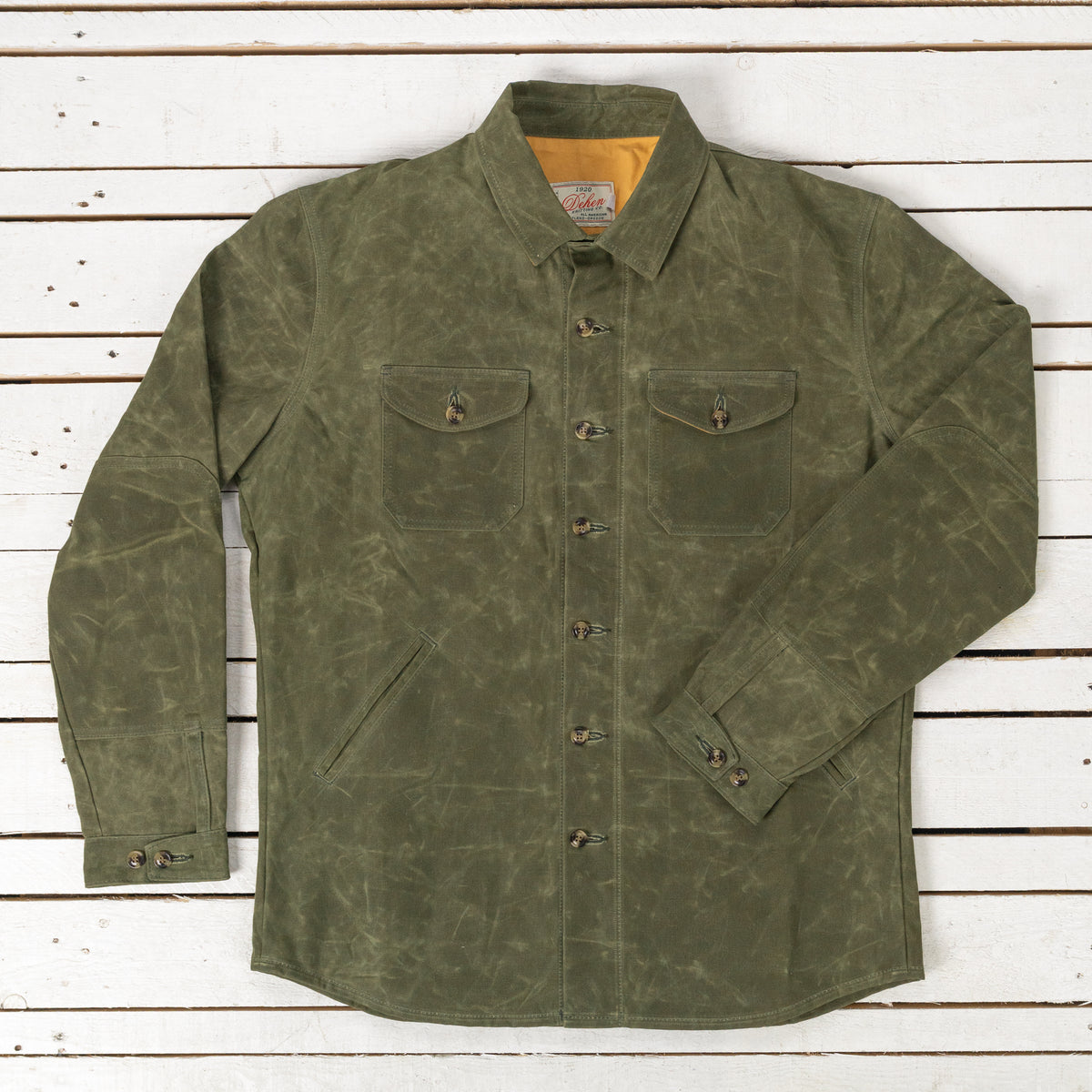 Crissman Overshirt Waxed Loden