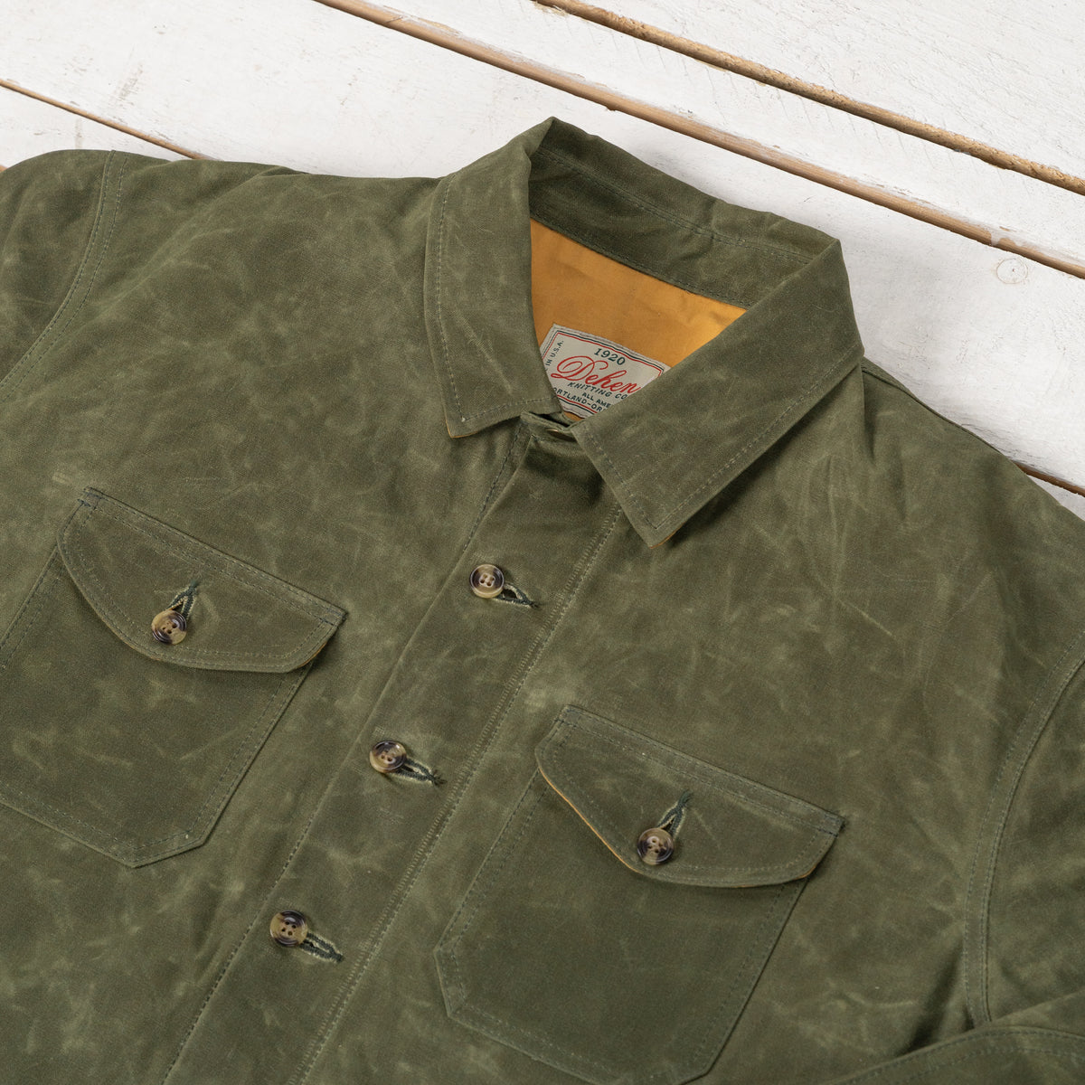 Crissman Overshirt Waxed Loden